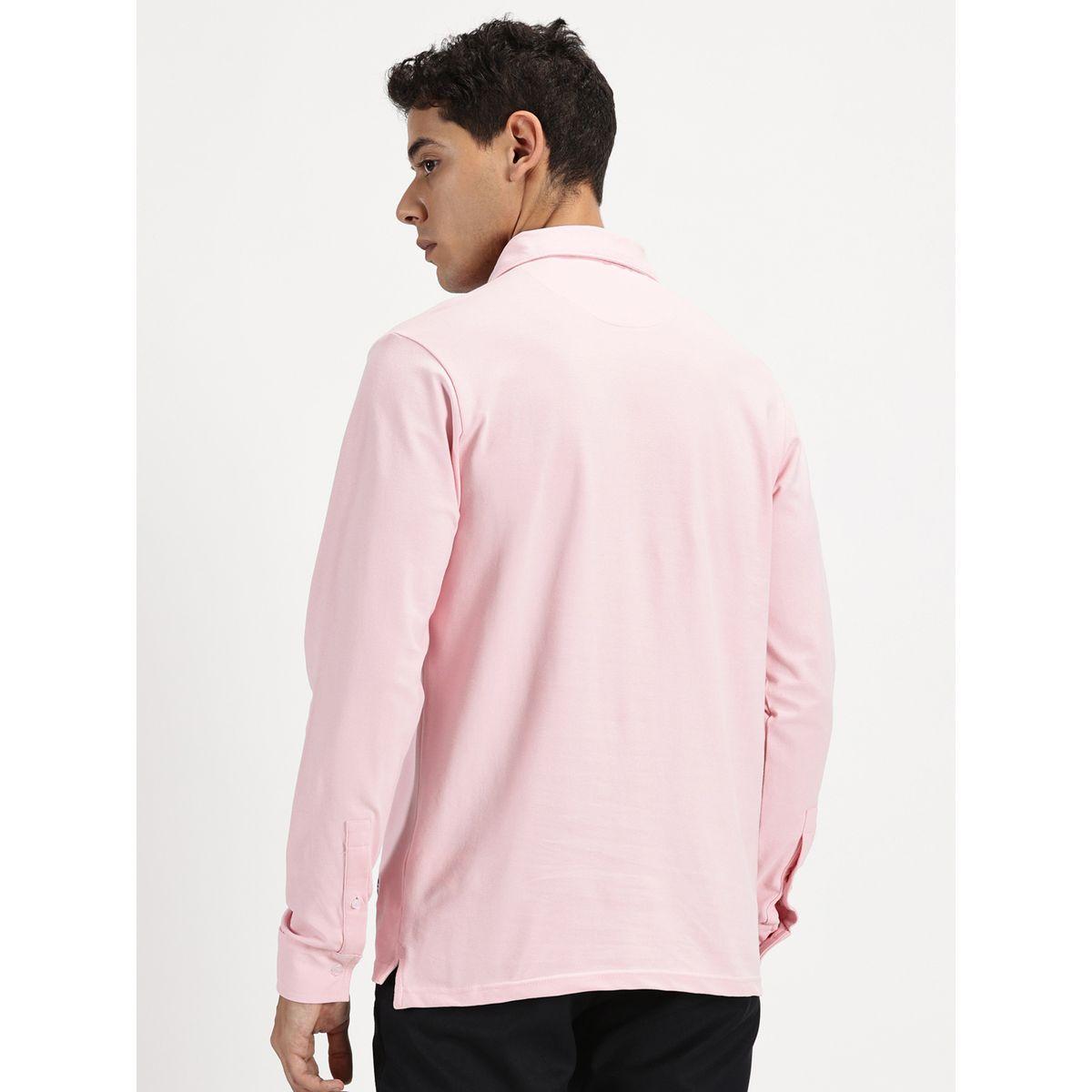 Simple And Rare Solid Long Sleeves Polo T-Shirt-men-clothing-tshirtsandpolos-tshirts-image-3