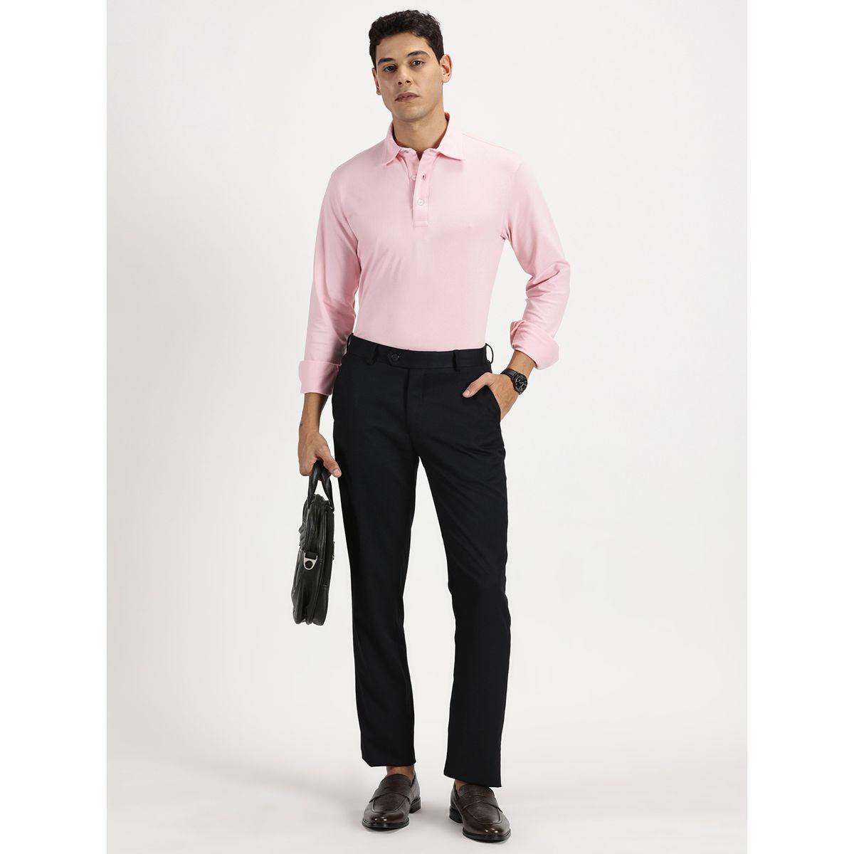 Simple And Rare Solid Long Sleeves Polo T-Shirt-men-clothing-tshirtsandpolos-tshirts-image-4