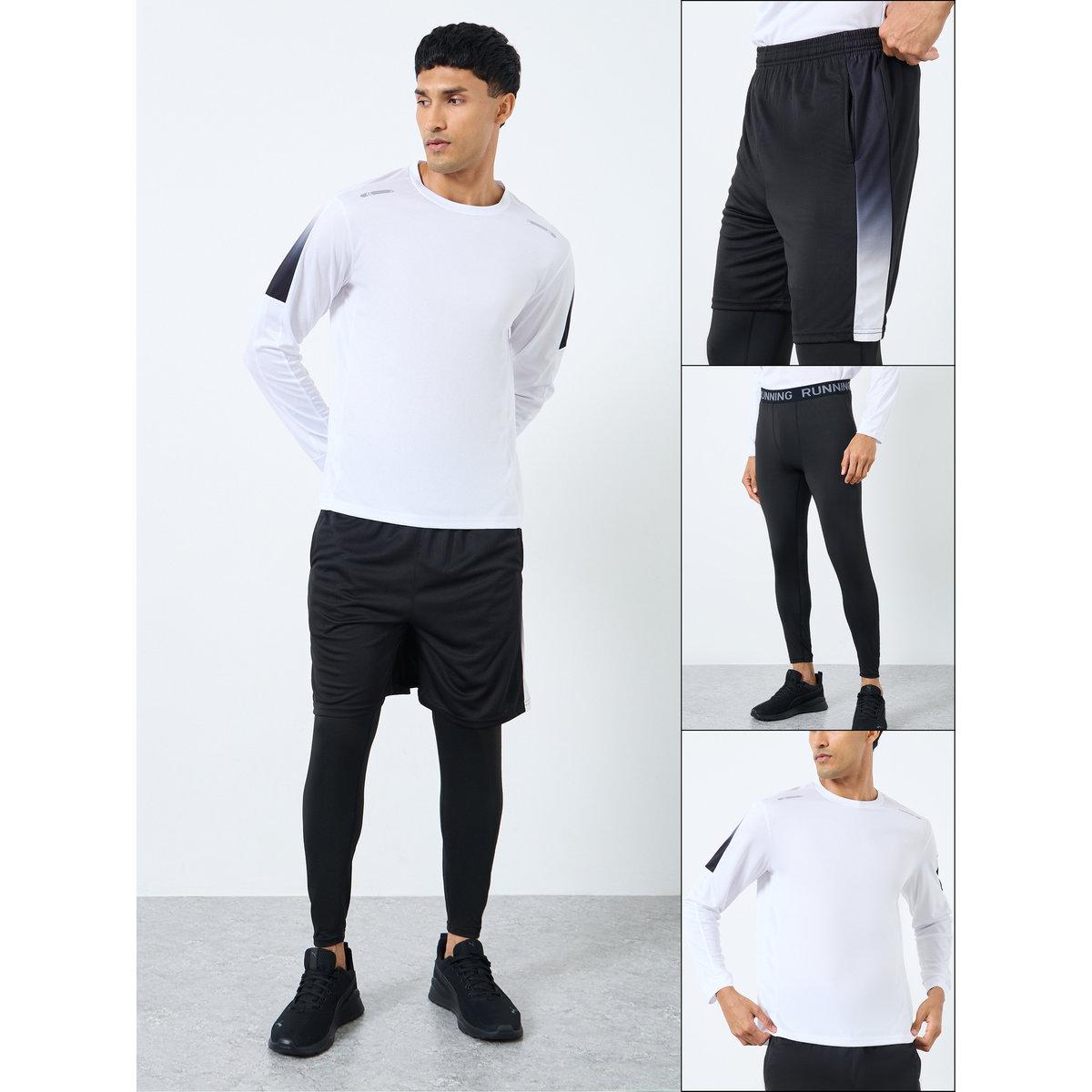مجموعة من 3 - تيشيرت وشورت مع بنطال-men-clothing-sportswearandactivewear-tracksuits-image-1