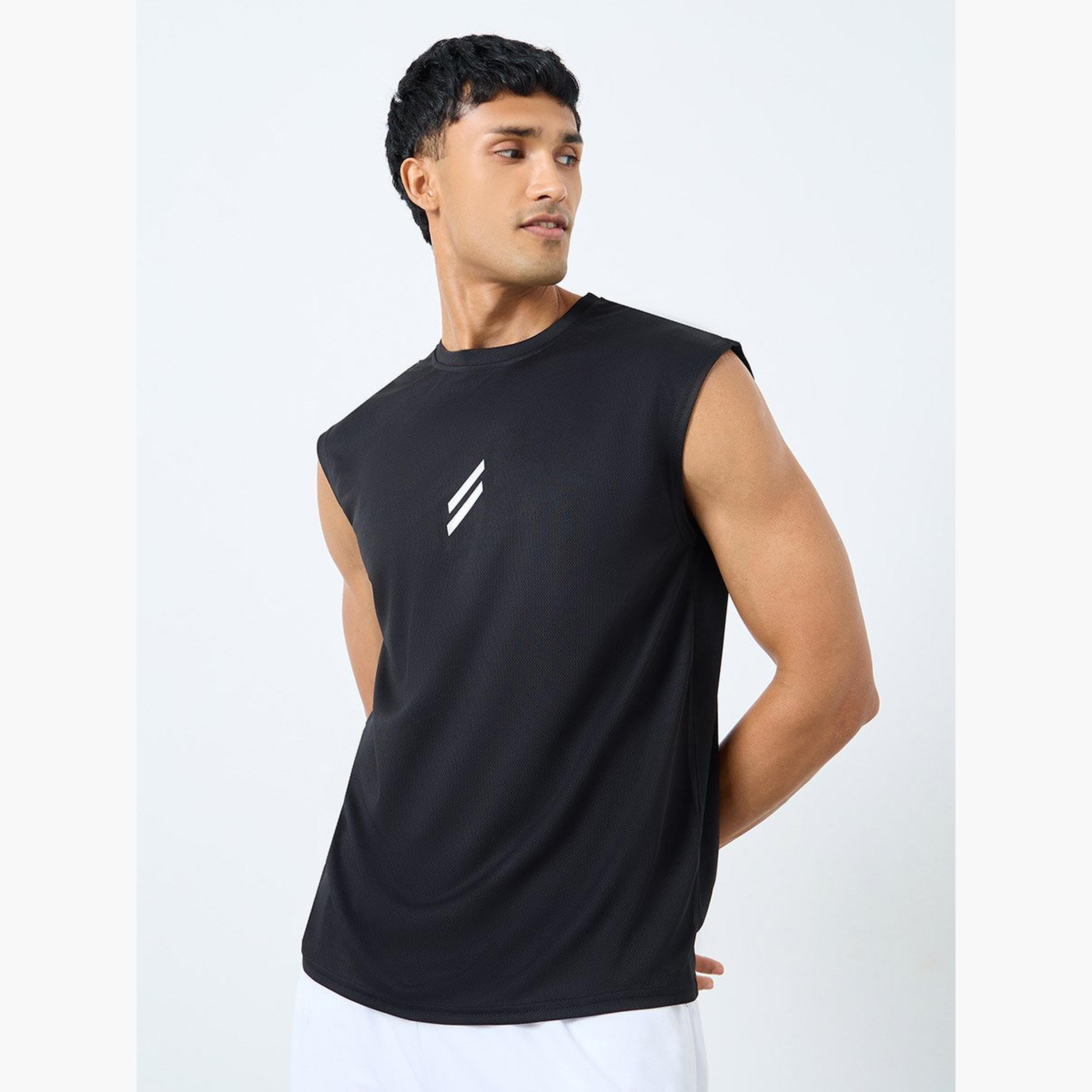 Styli Men Minimal Print Workout Tank-sports-men-clothing-tshirtsandpolos-image-3