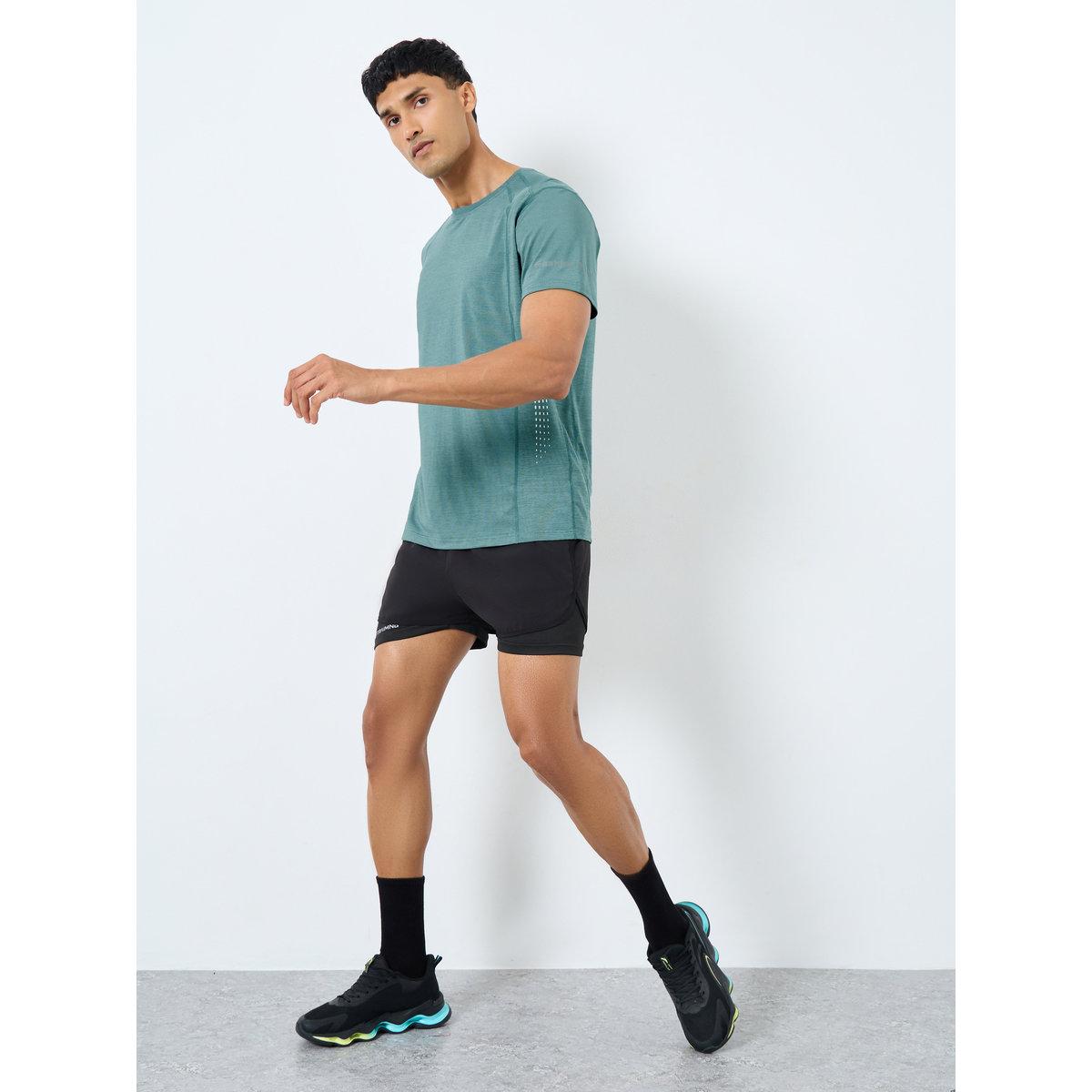 Styli Panel Detailing Quick Dry T-Shirt with Print Detail-men-clothing-sportswearandactivewear-tshirtsandpolos-image-2