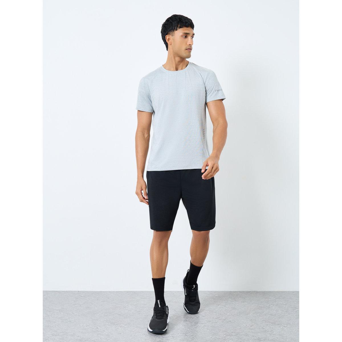 Styli Solid Training Shorts with Pockets-men-clothing-sportswearandactivewear-bottoms-shorts-image-2