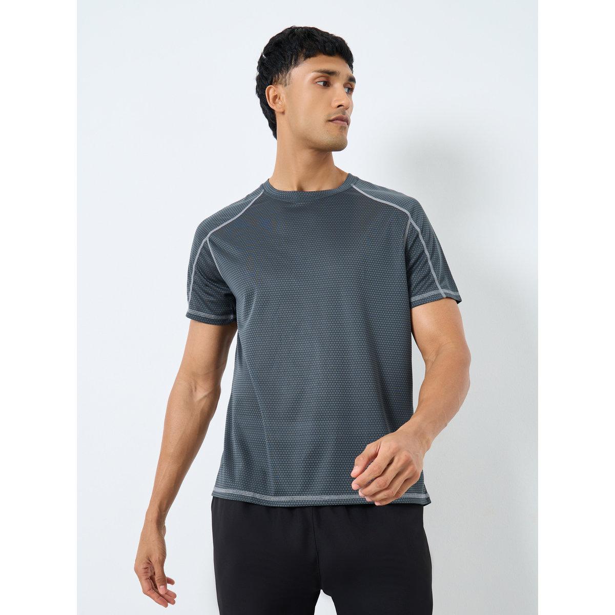 Styli Contrast Stitch Raglan Sleeve Quick Dry T-Shirt-men-clothing-sportswearandactivewear-tshirtsandpolos-image-1