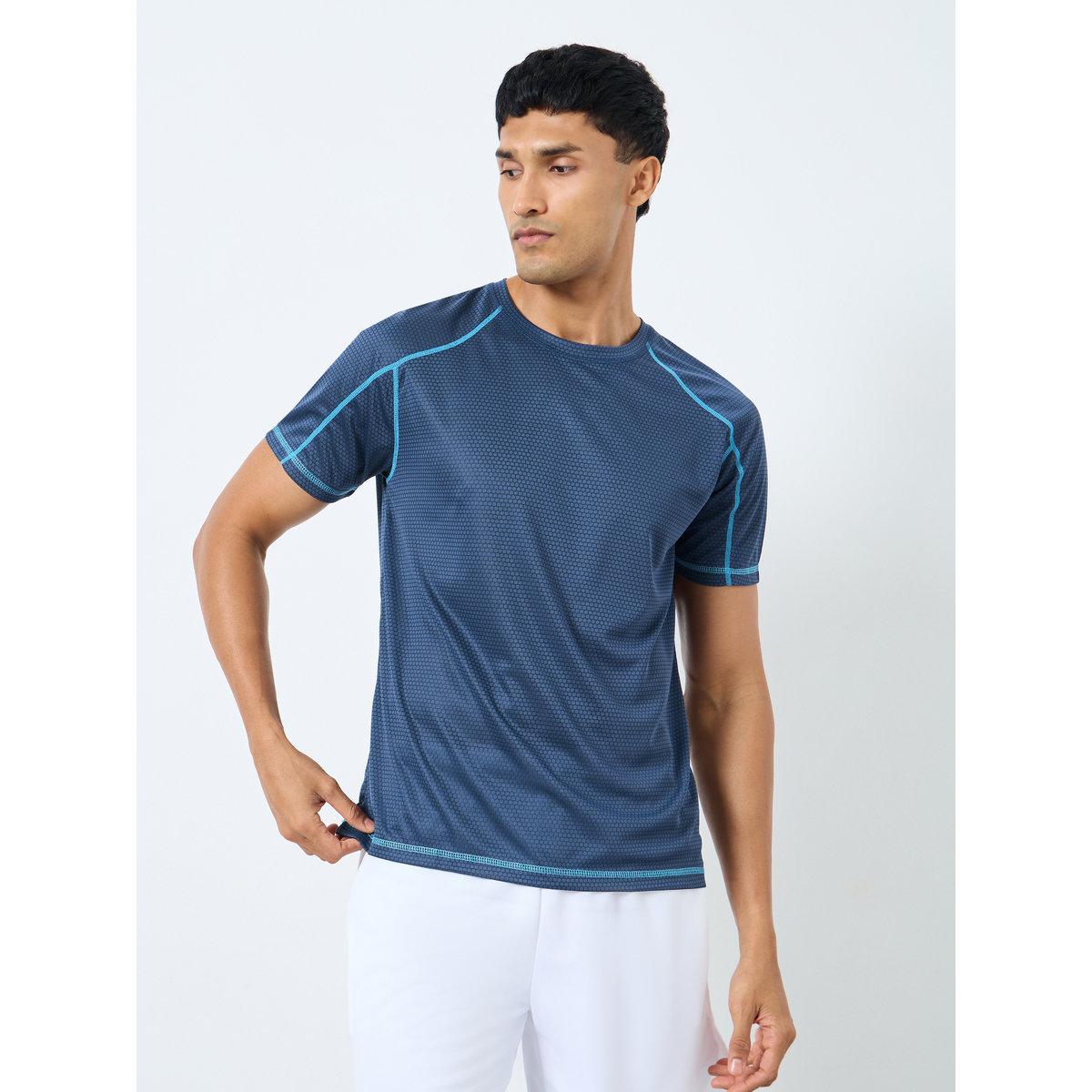 Styli Contrast Stitch Raglan Sleeve Quick Dry T-Shirt-men-clothing-sportswearandactivewear-tshirtsandpolos-image-1