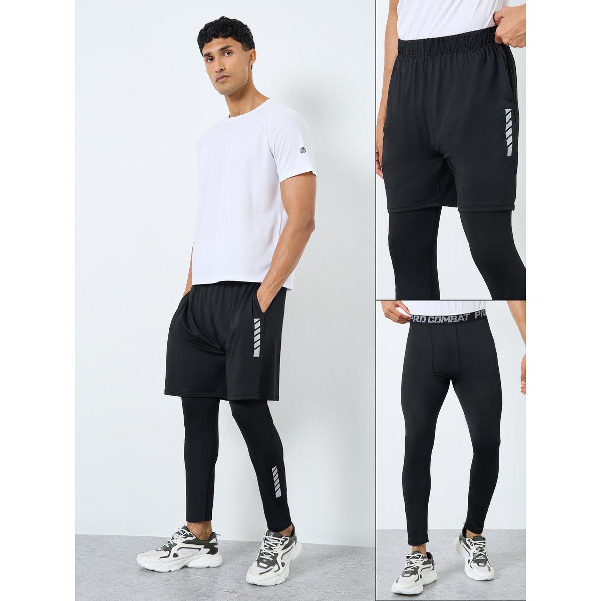 طقم شورت 2 في 1 للركض وركوب الدراجات-men-clothing-sportswearandactivewear-bottoms-image-1