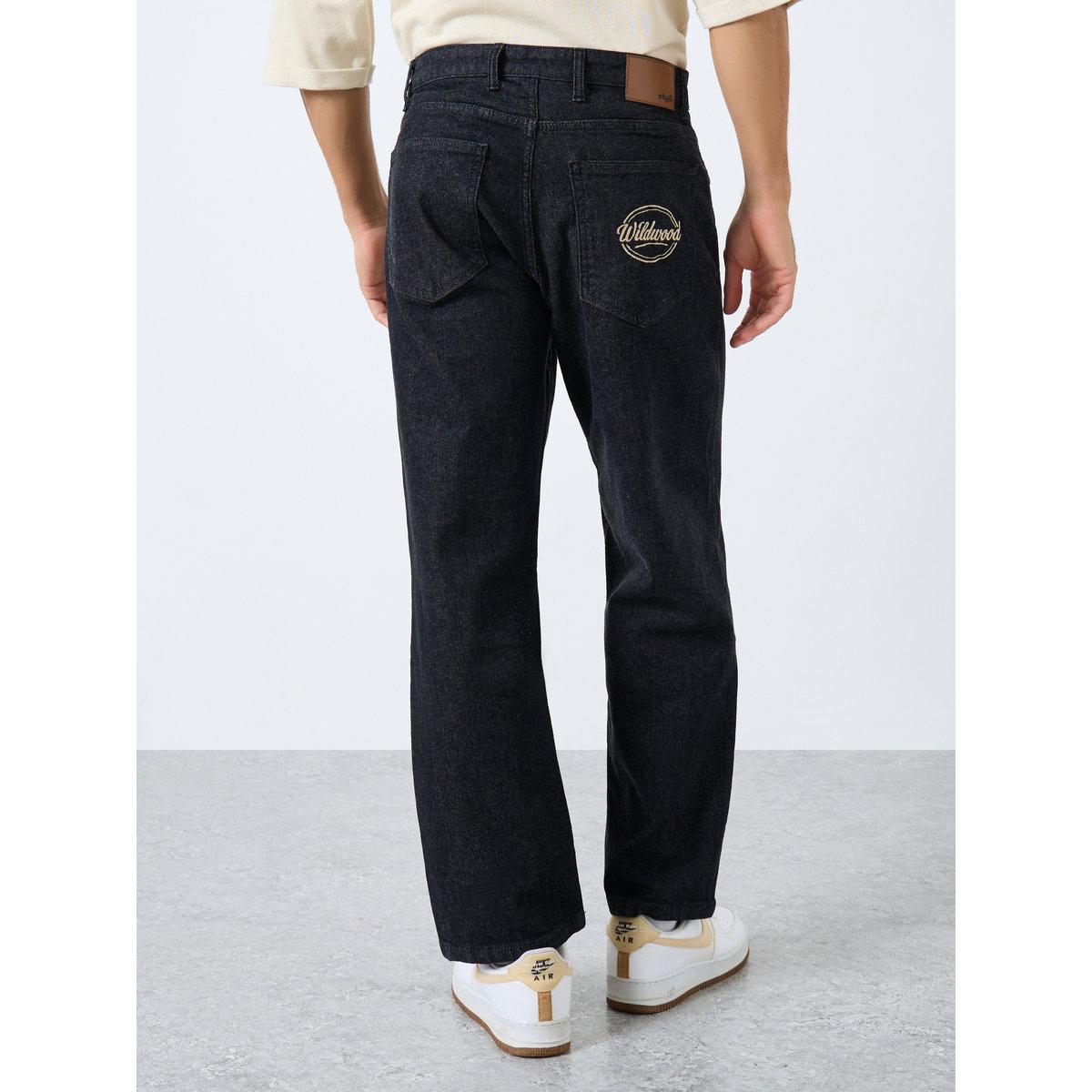 Styli Mid Rise Regular Fit Washed Jeans-men-clothing-bottoms-jeans-image-4