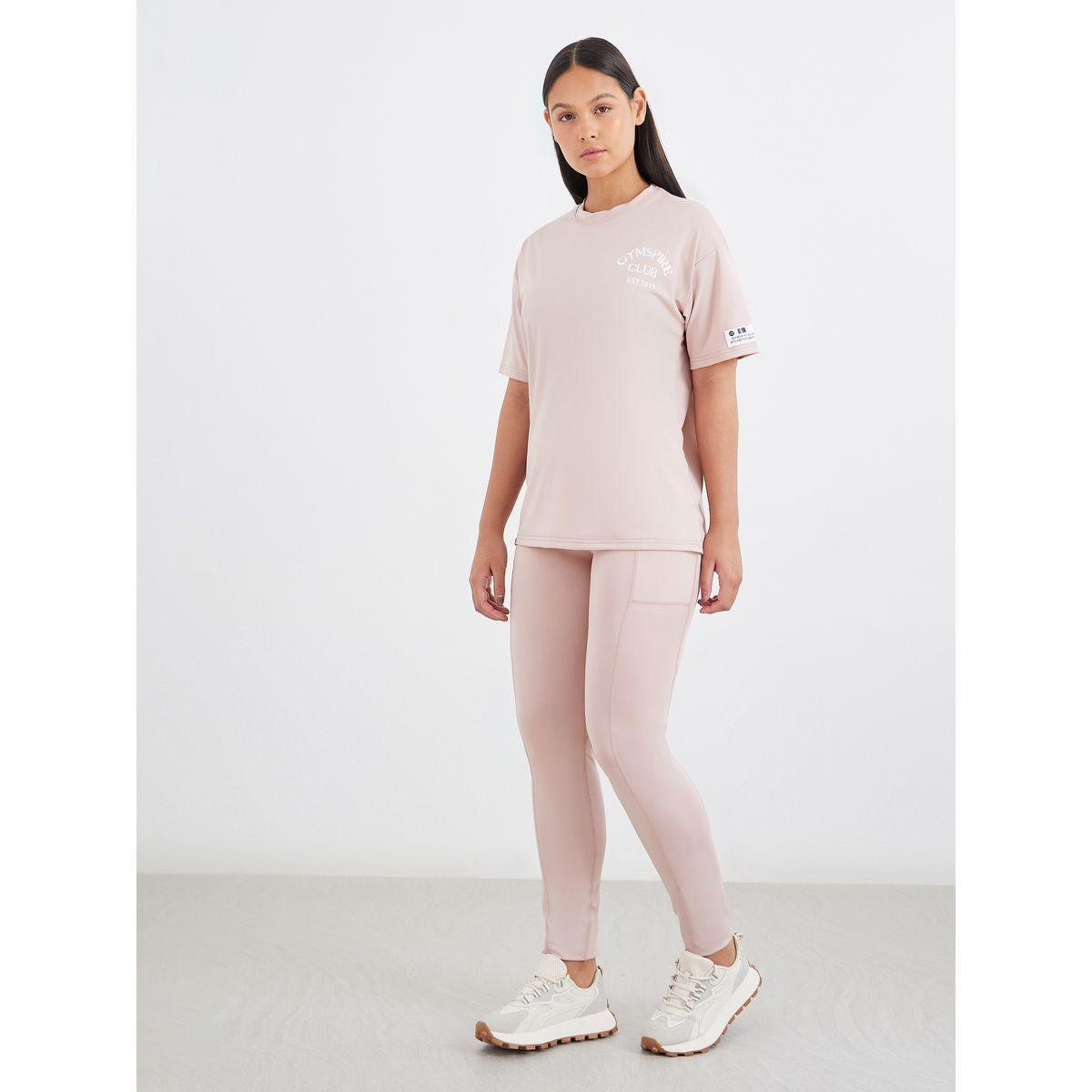 بلوزة رياضية بأكمام قصيرة وأكتاف منخفضة-women-clothing-sportswearandactivewear-tshirtsandvests-image-1