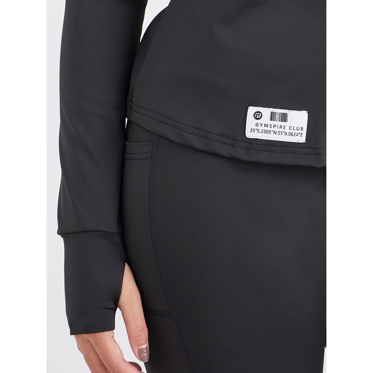 جاكيت رياضي بسحَّاب غلق وأكمام بفتحة إبهام-men-clothing-sportswearandactivewear-tshirtsandpolos-image-4