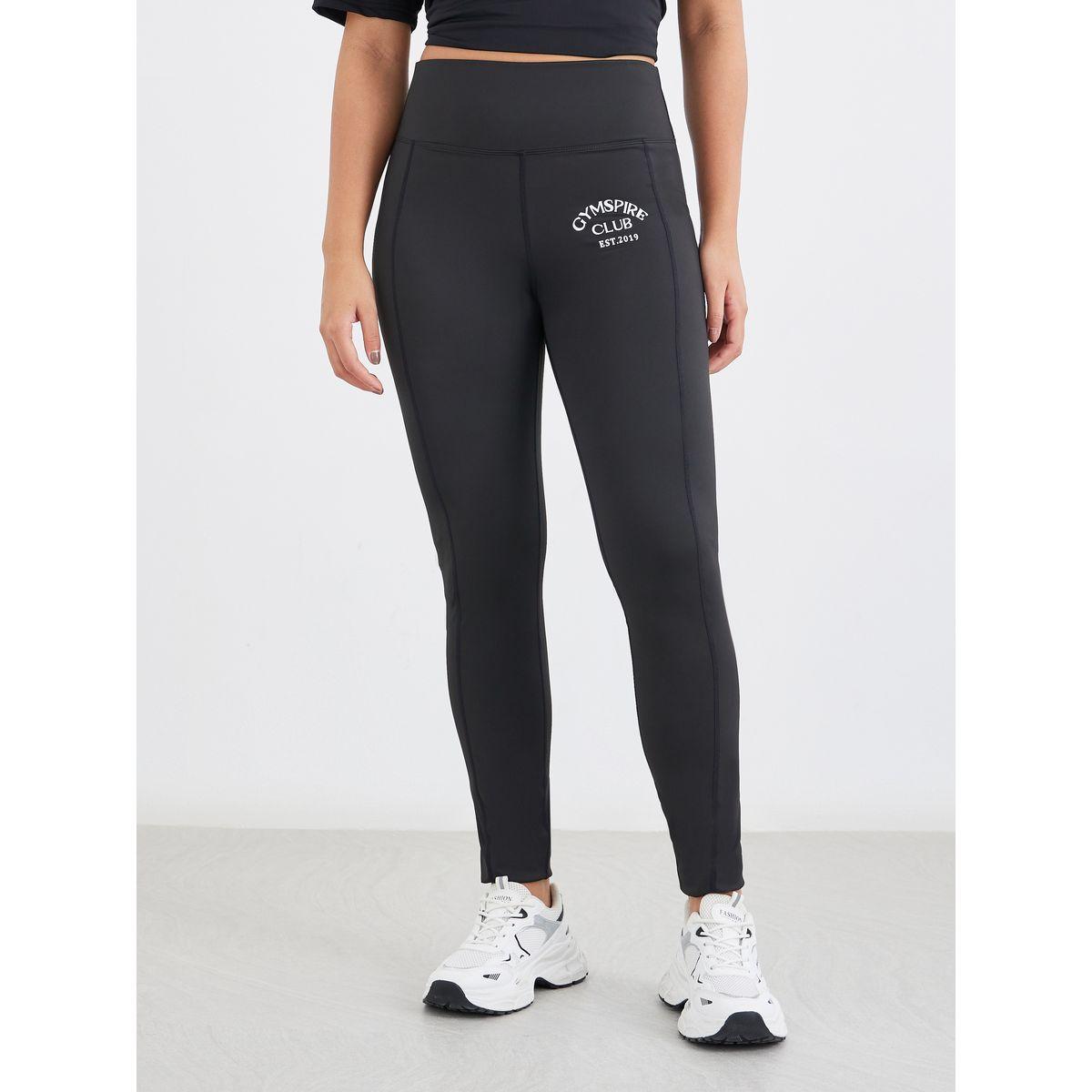 Styli Gymspire Edition - Text Detail Leggings-women-clothing-sportswearandactivewear-bottoms-leggings-image-2