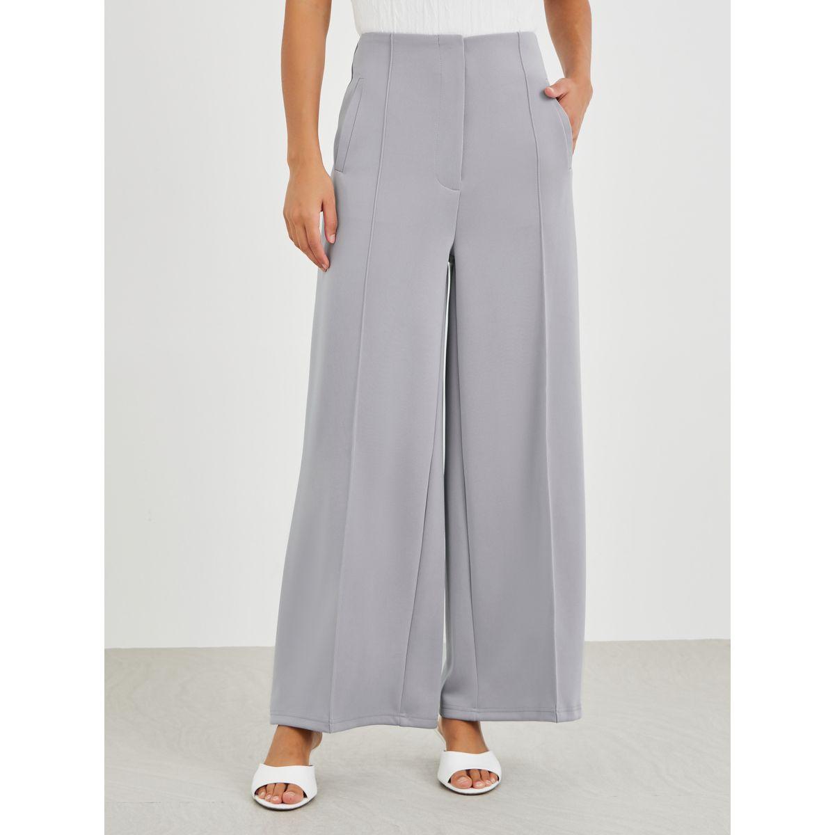 Styli High Rise Wide Leg Pants with Pintuck Detail-women-clothing-bottoms-trousers-image-3