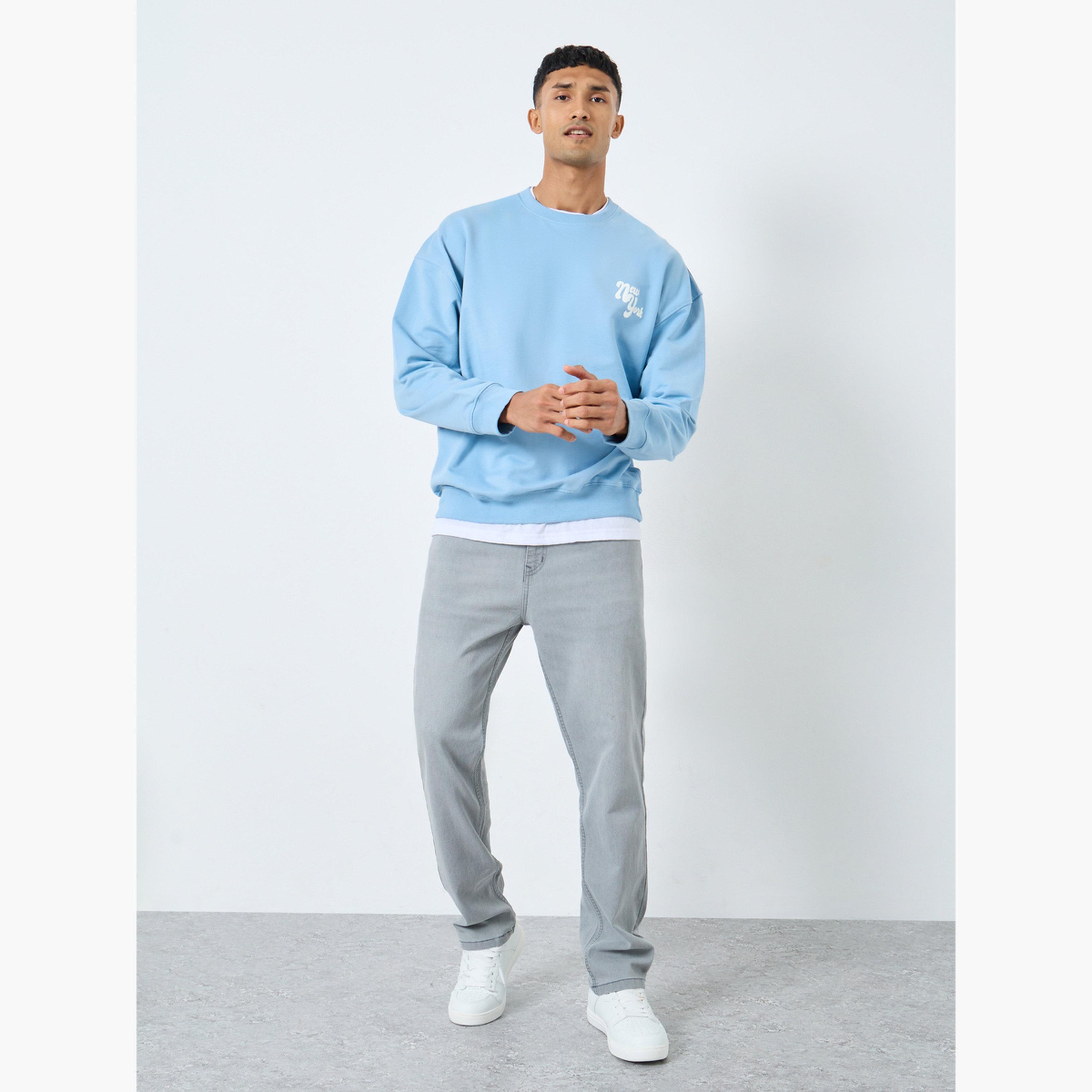 Styli Men Mid Rise Relaxed Fit Jeans-men-clothing-bottoms-jeans-image-2