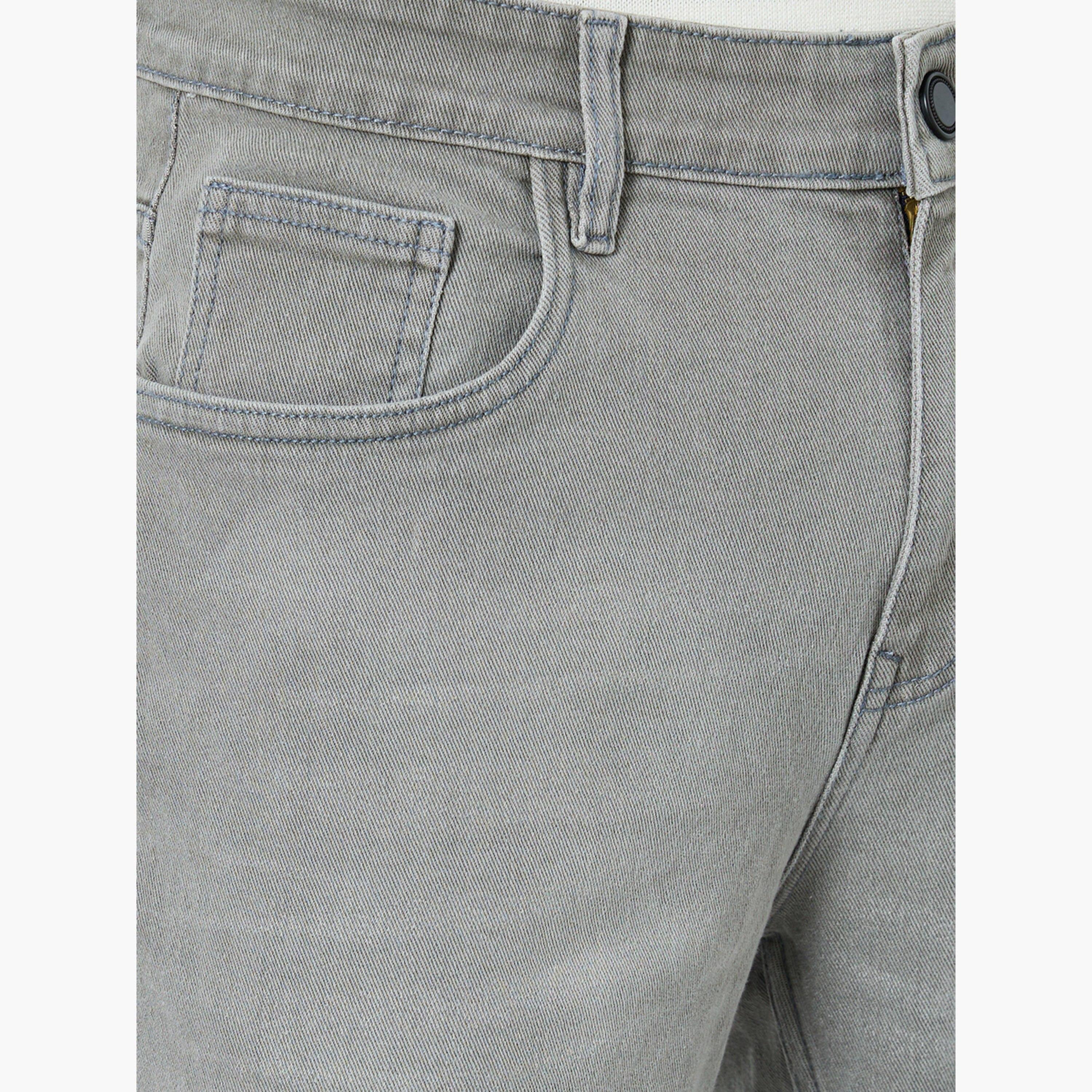 Styli Men Mid Rise Regular Fit Faded Jeans-men-clothing-bottoms-jeans-image-3