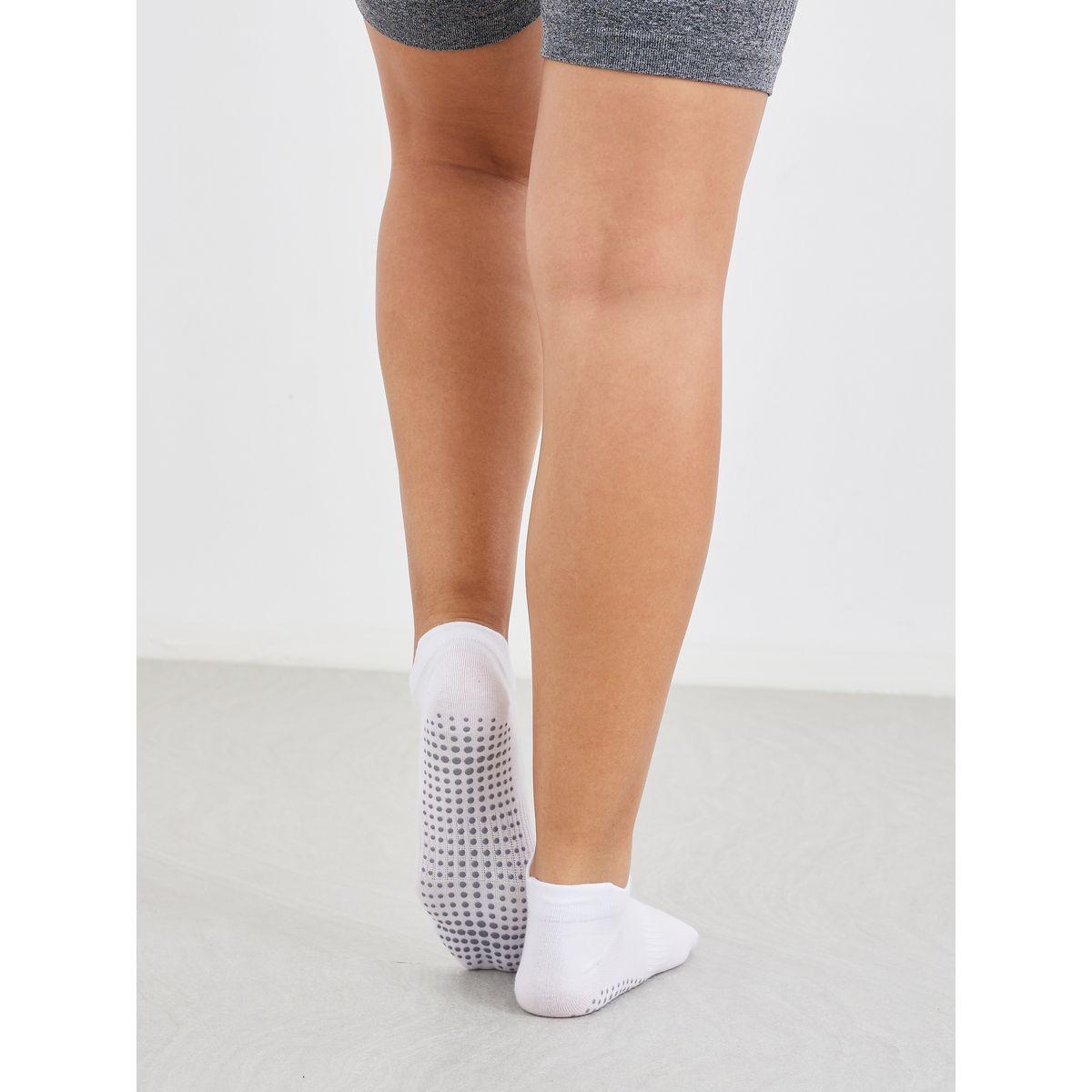 Styli Set of 2 - Multi Breathable Insert Silicon Base Yoga Socks-women-clothing-sportswearandactivewear-trackpantsandtracksuits-image-3