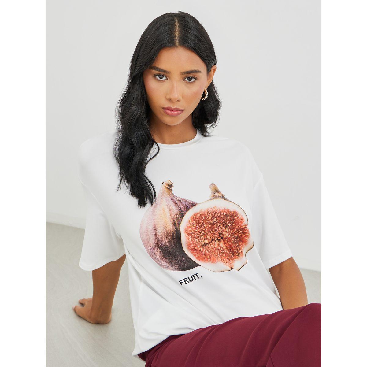تيشيرت فضفاض بطبعة جرافيك-women-clothing-tshirts-image-1