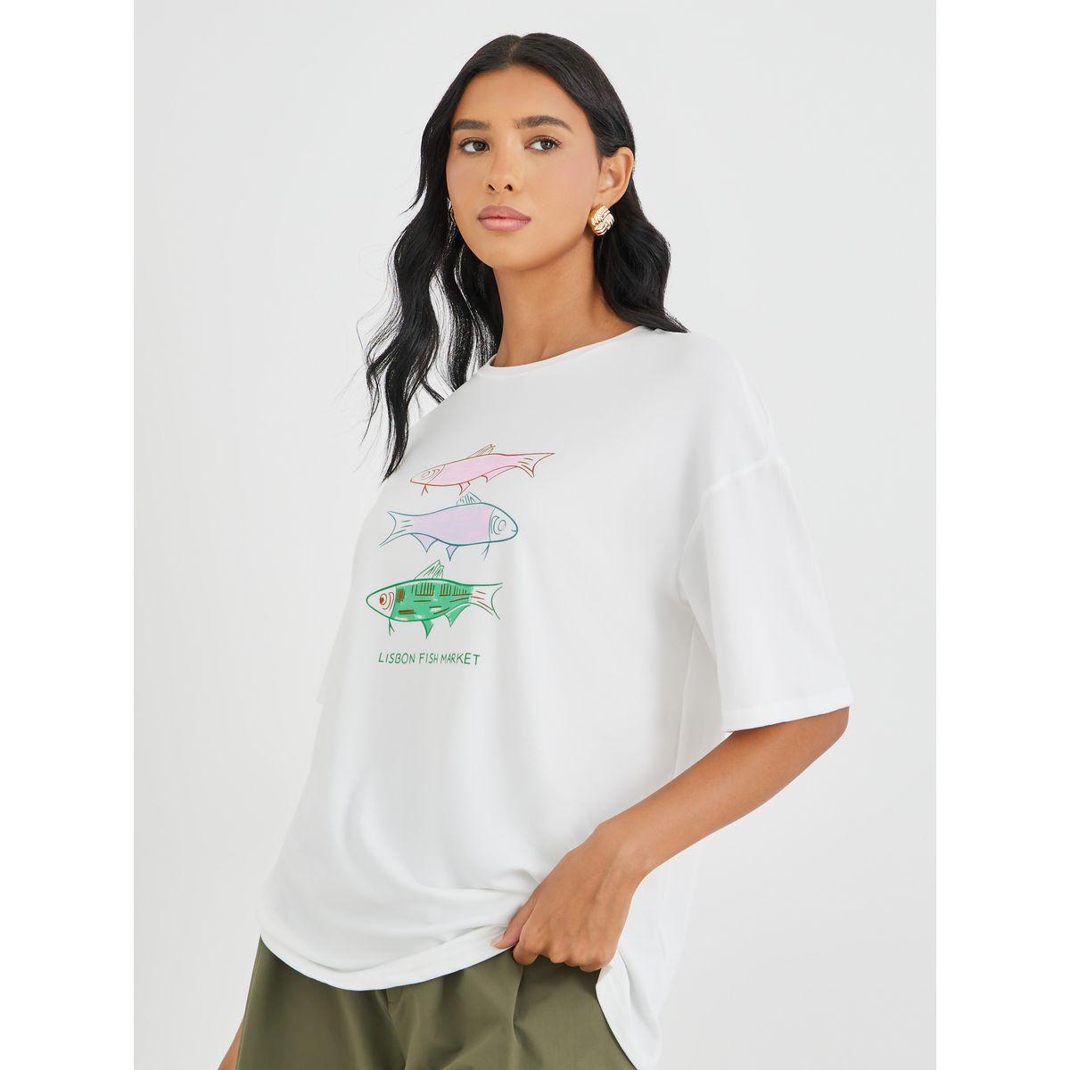 Styli Graphic Print Round Neck Oversized T-Shirt-women-clothing-tshirts-image-3