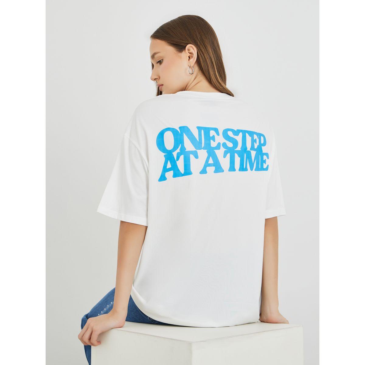 Styli Slogan Print Oversized T-Shirt-women-clothing-tshirts-image-1