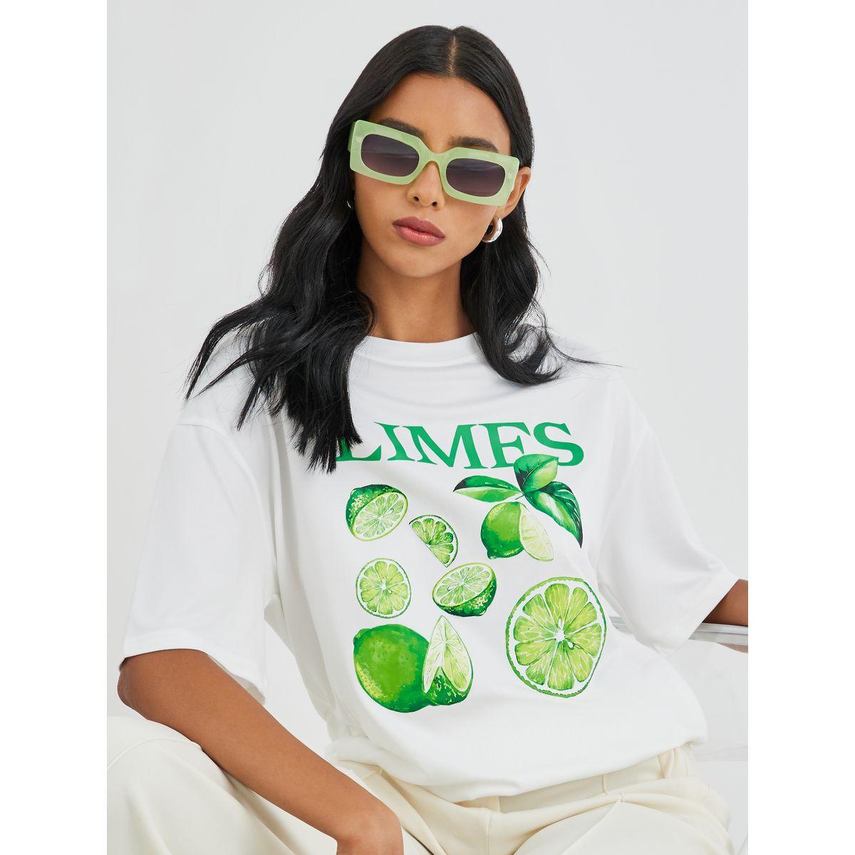 تيشيرت فضفاض بطبعة جرافيك-women-clothing-tshirts-image-1