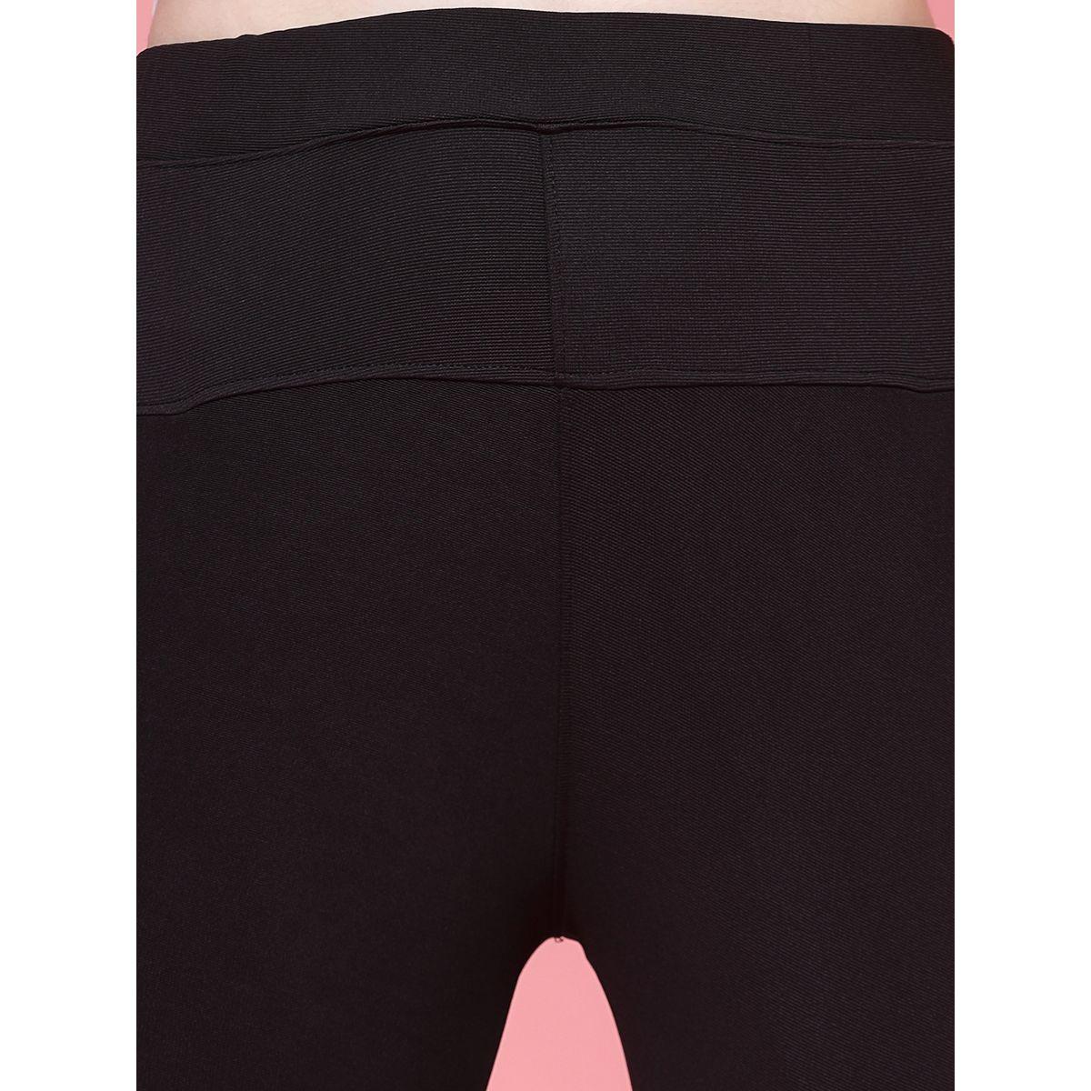 PAUSE Women Black Solid High-Rise Cropped Skinny Pants-women-clothing-bottoms-trousers-image-5