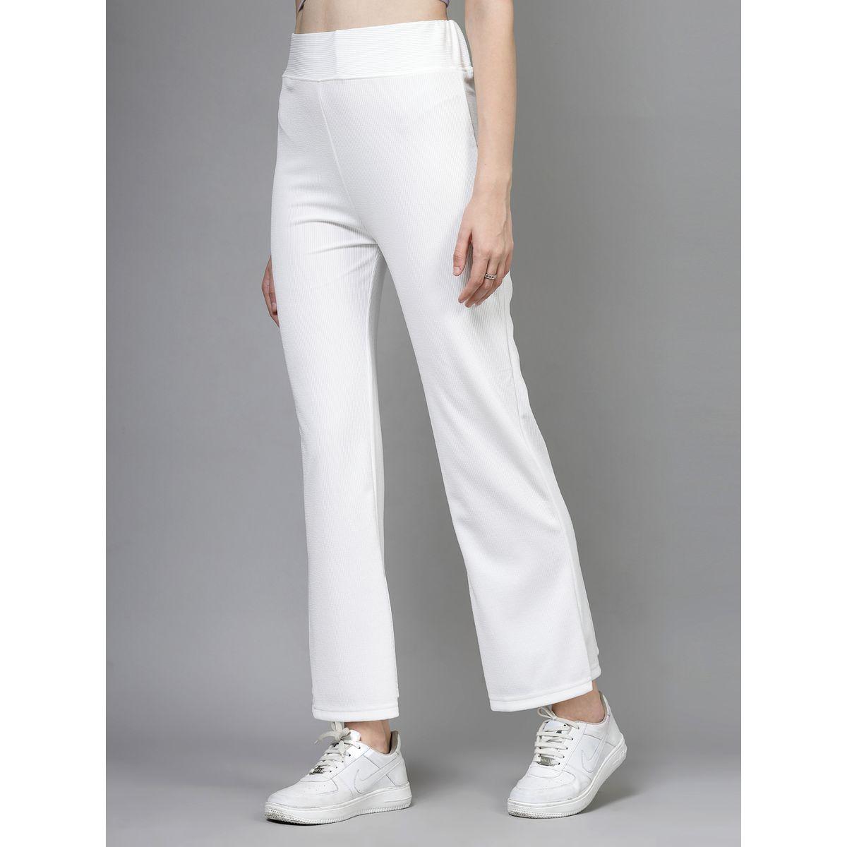 بنطال سادة بأرجل واسعة وخصر عريض-women-clothing-bottoms-trousers-image-2