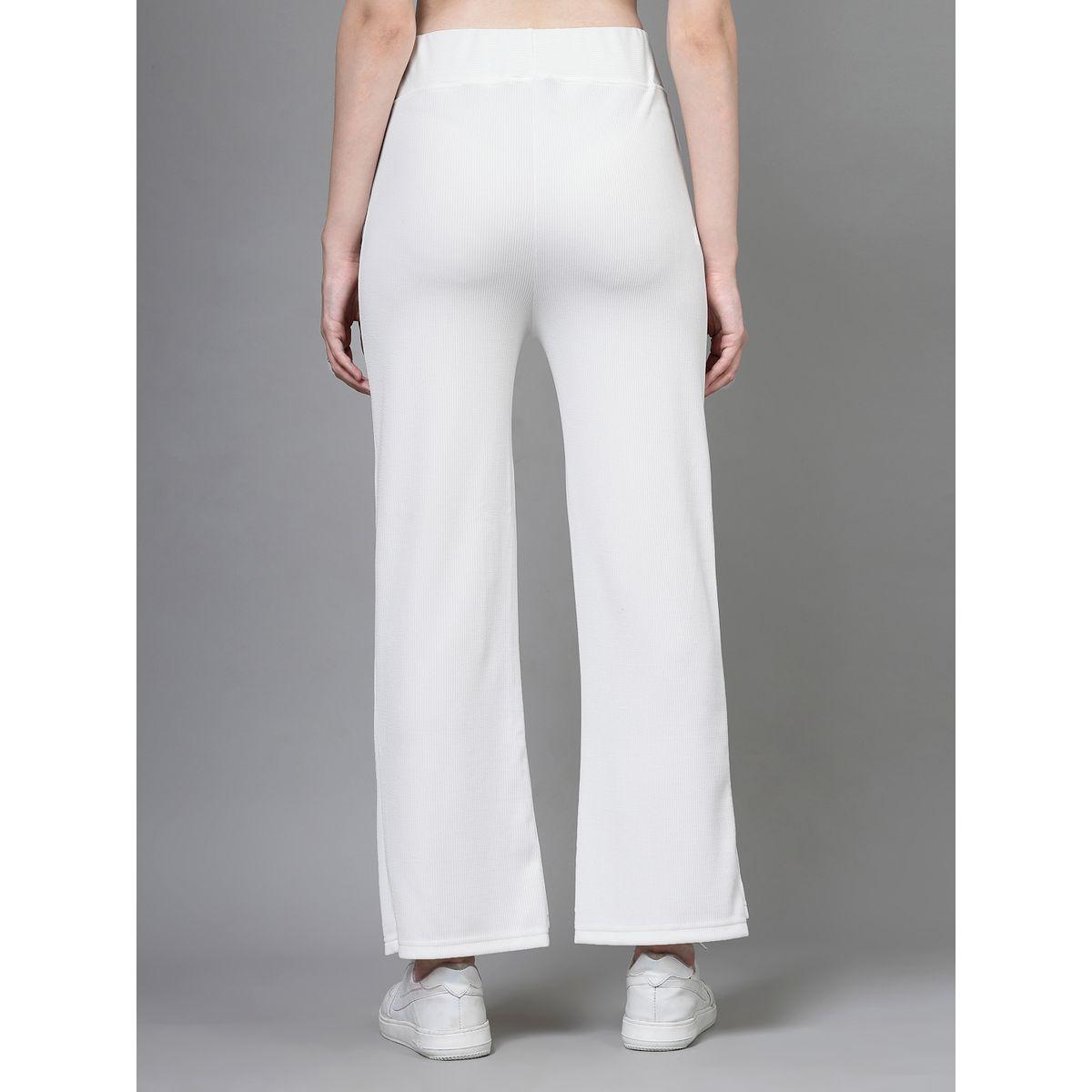 بنطال سادة بأرجل واسعة وخصر عريض-women-clothing-bottoms-trousers-image-4