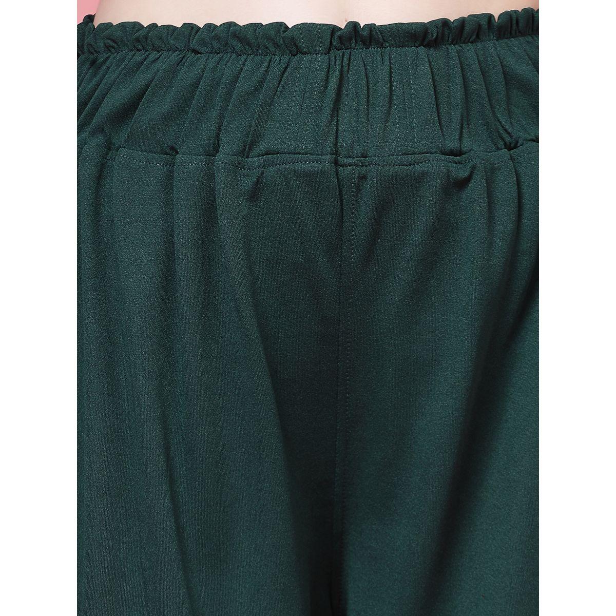 بنطال سادة بأرجل واسعة وخصر عالي-women-clothing-bottoms-trousers-image-5
