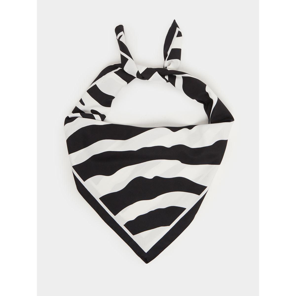 Styli Zebra Print Scarf-women-winterwear-scarves-image-1