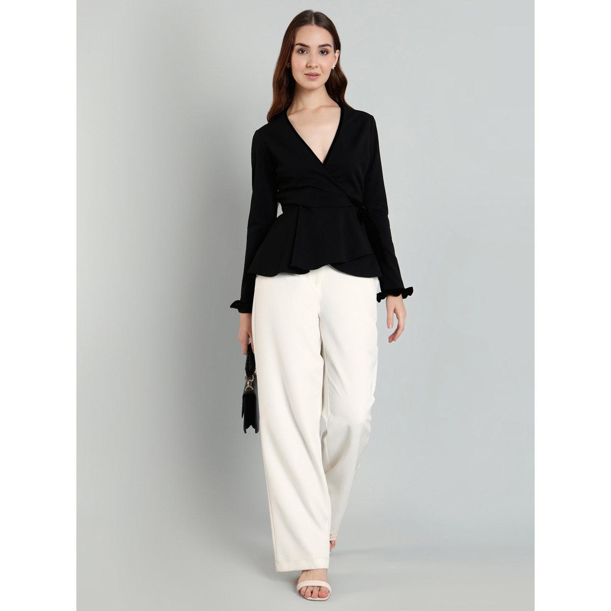 بلوزة بنمط لف-women-clothing-shirtsandblouses-blouses-image-1