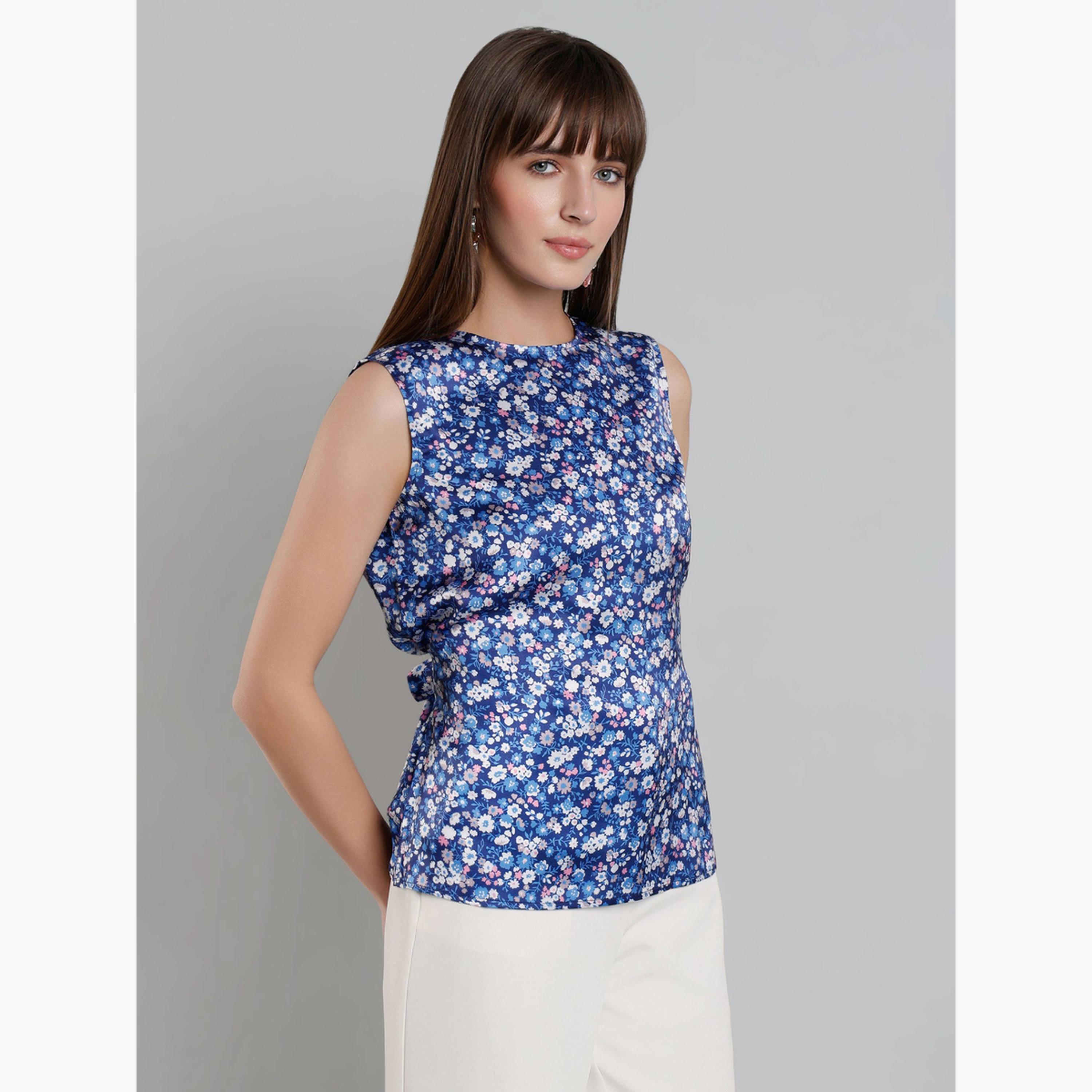 بلوزة بلا أكمام بطبعة زهور-women-clothing-shirtsandblouses-blouses-image-4