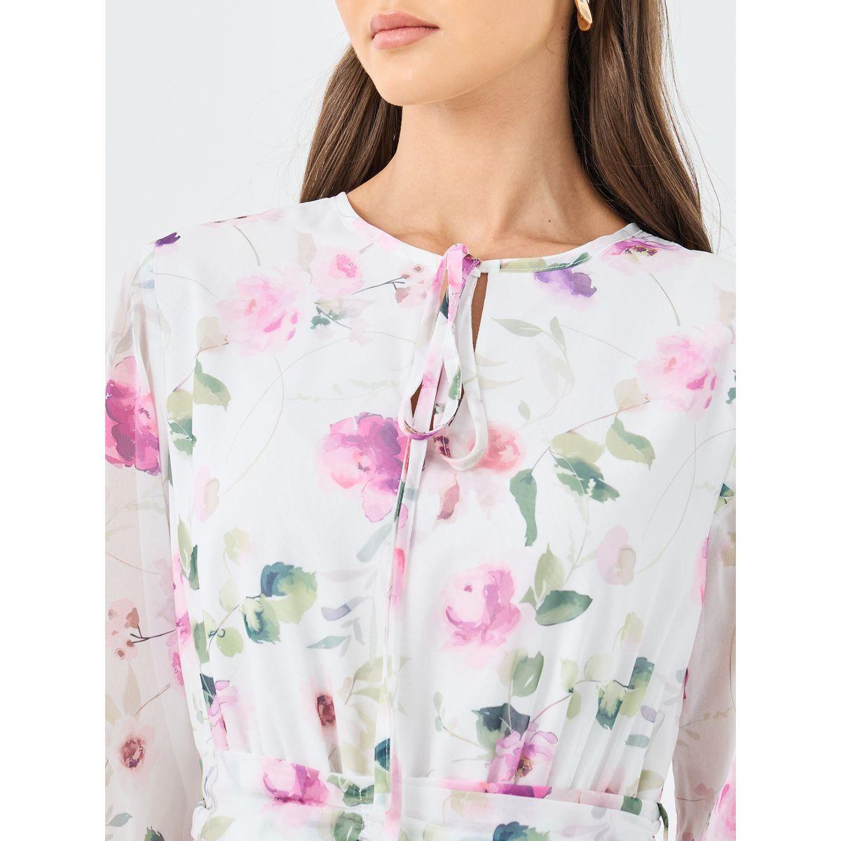 فستان طويل بطبعة زهور وأكمام طويلة-women-clothing-dresses-image-4