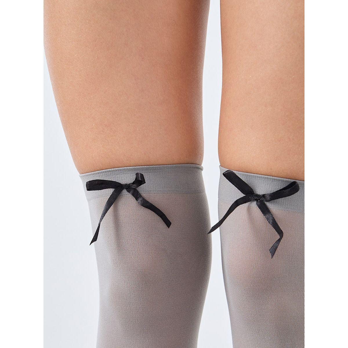 جوارب ستوكينج مزينة بربطة ريبون-women-socksandstockings-image-3