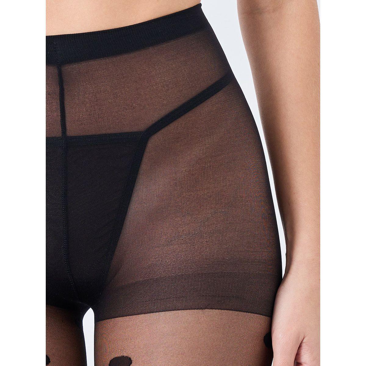 Styli Polka Dot Design Stockings-women-socksandstockings-image-3