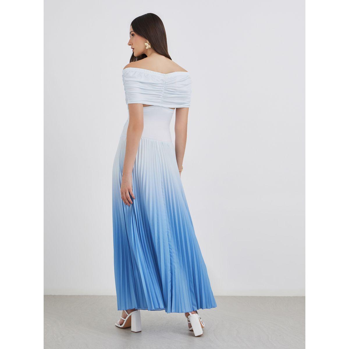 فستان طويل بطبعة أمبر مع تفاصيل كسرات-women-clothing-dresses-image-5