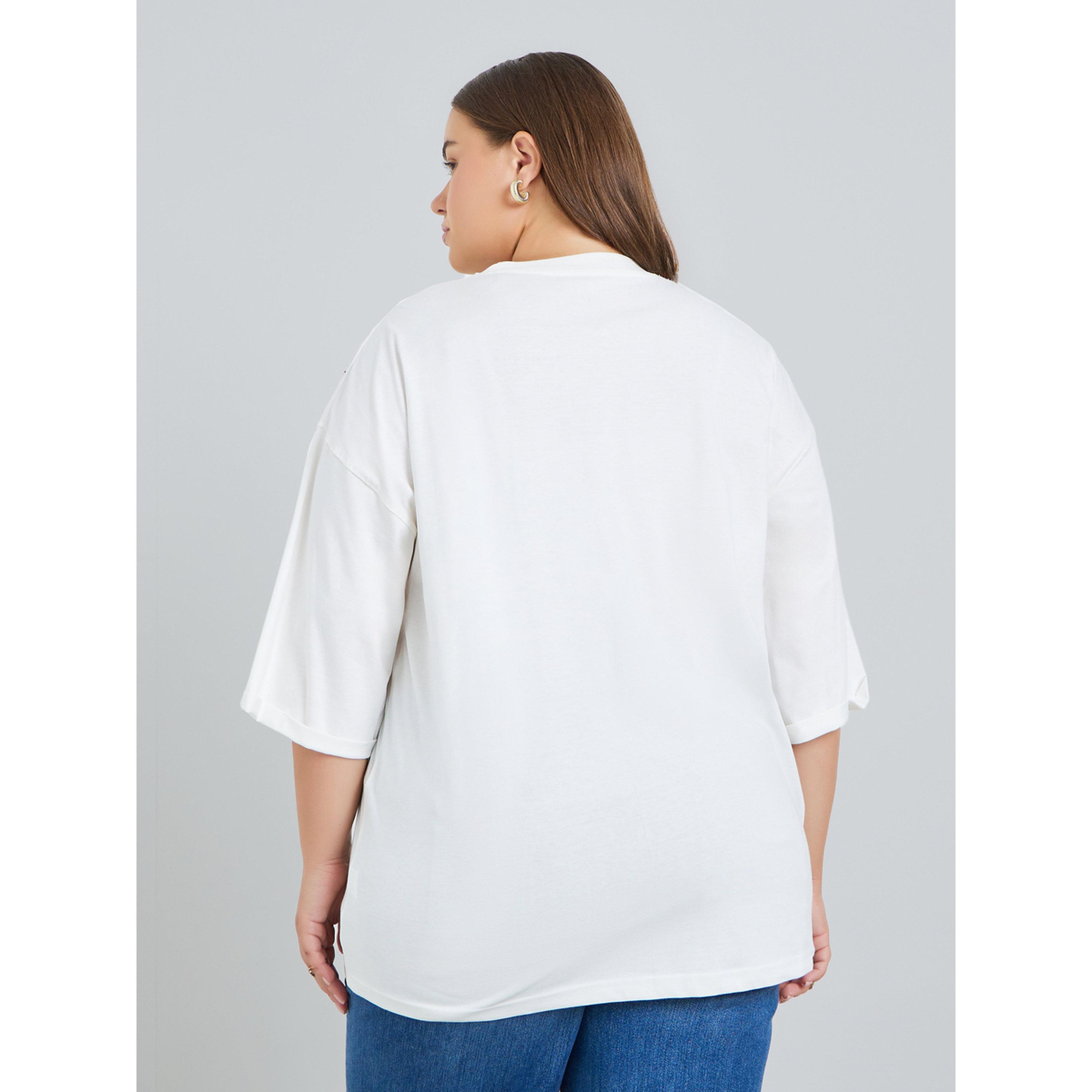 Styli Women Plus Size White Embroidered T-Shirt-women-clothing-tshirts-image-4