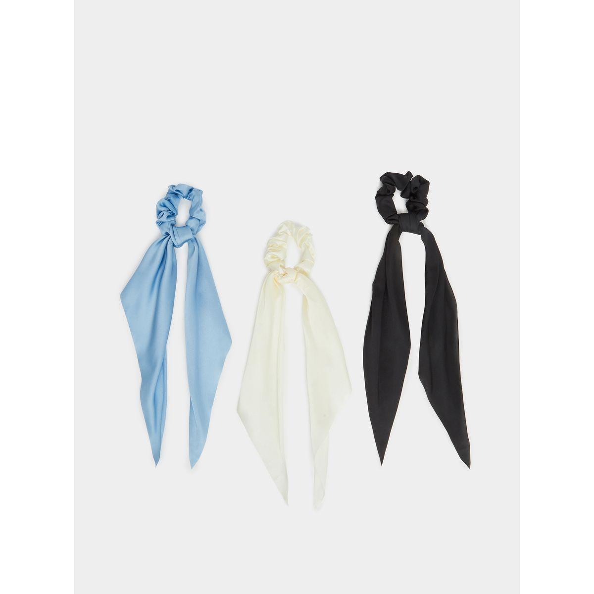 Styli Set of 3 - Ribbon Hair Tie-women-hairaccessories-image-1