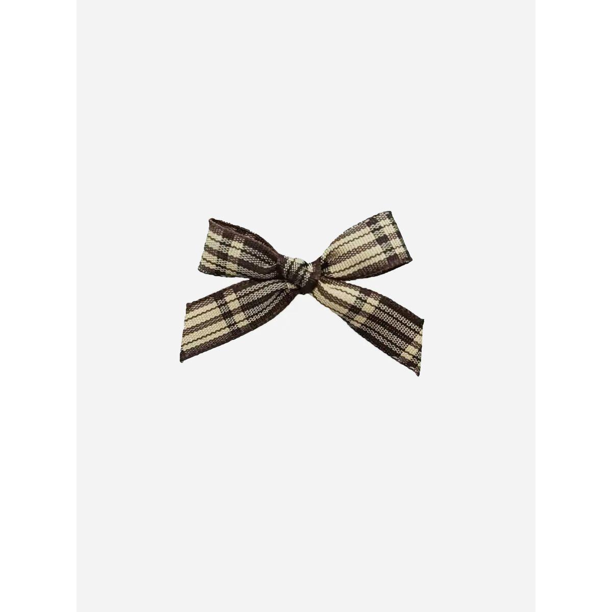 Styli Checked Ribbon Hair Clip-women-hairaccessories-image-1