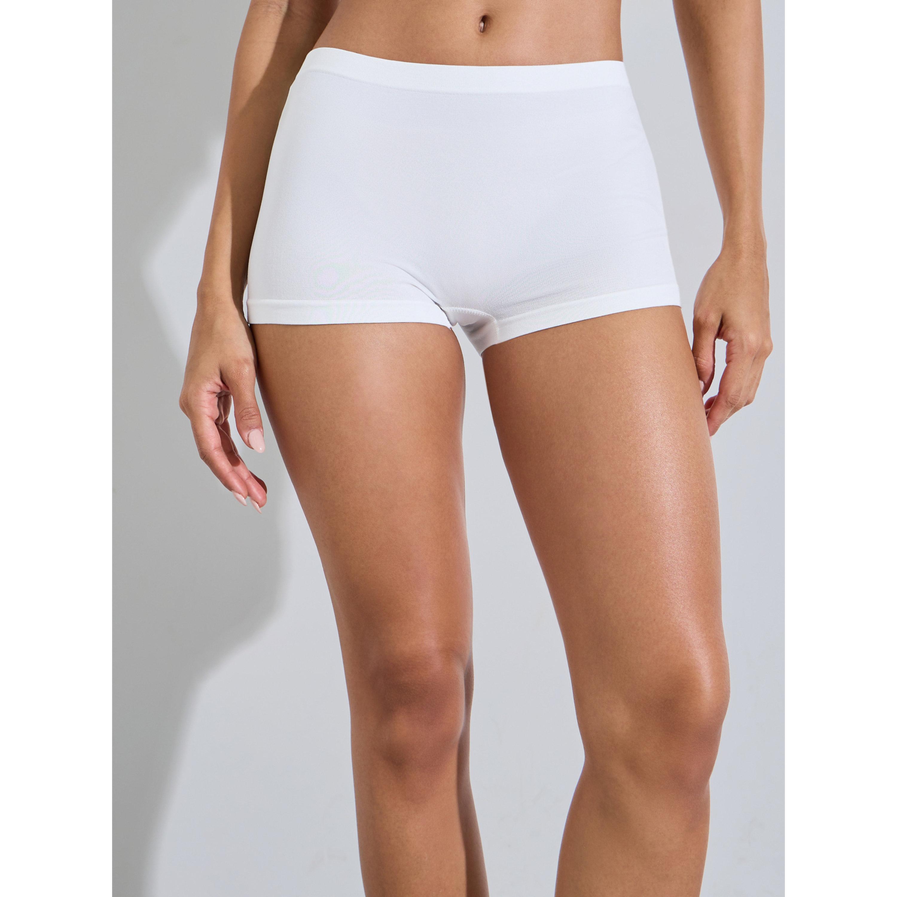 Styli Pack of 3 - Solid Cotton Boyshorts-women-clothing-lingerie-panties-image-5