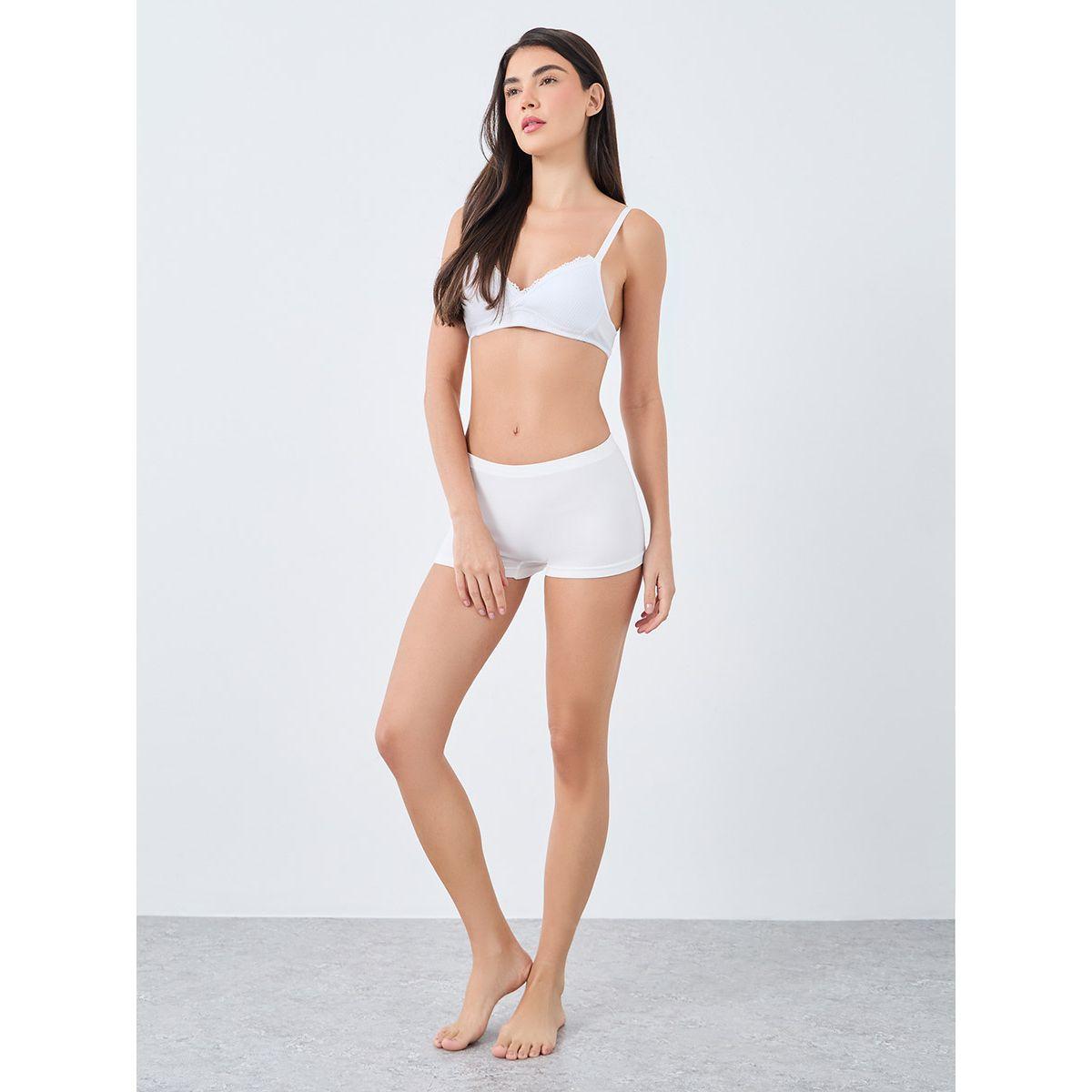 Styli Pack of 3 - Solid Cotton Boyshorts-women-clothing-lingerie-panties-image-2