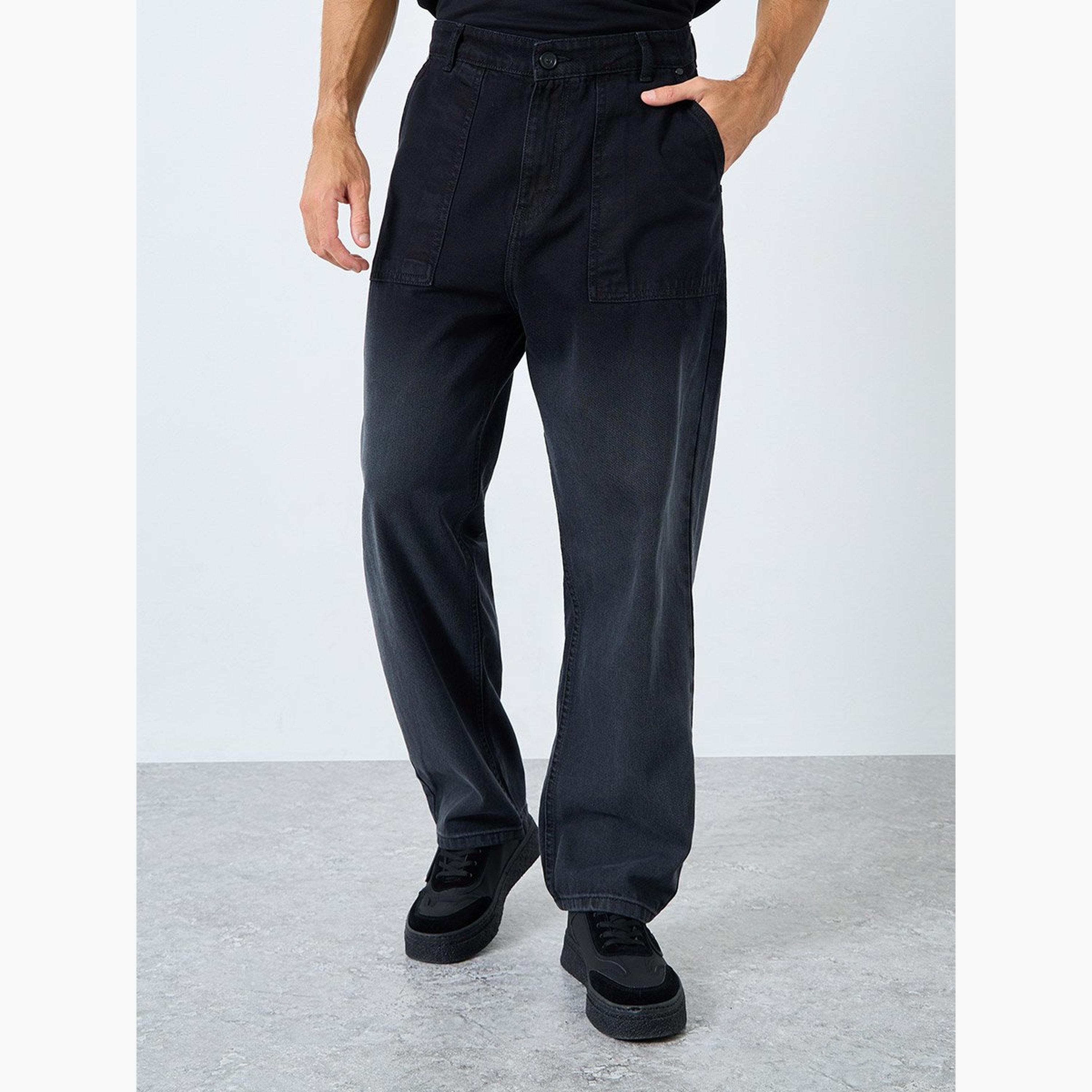 Styli Men Acid Wash Relaxed Fit Jeans-men-clothing-bottoms-jeans-image-1
