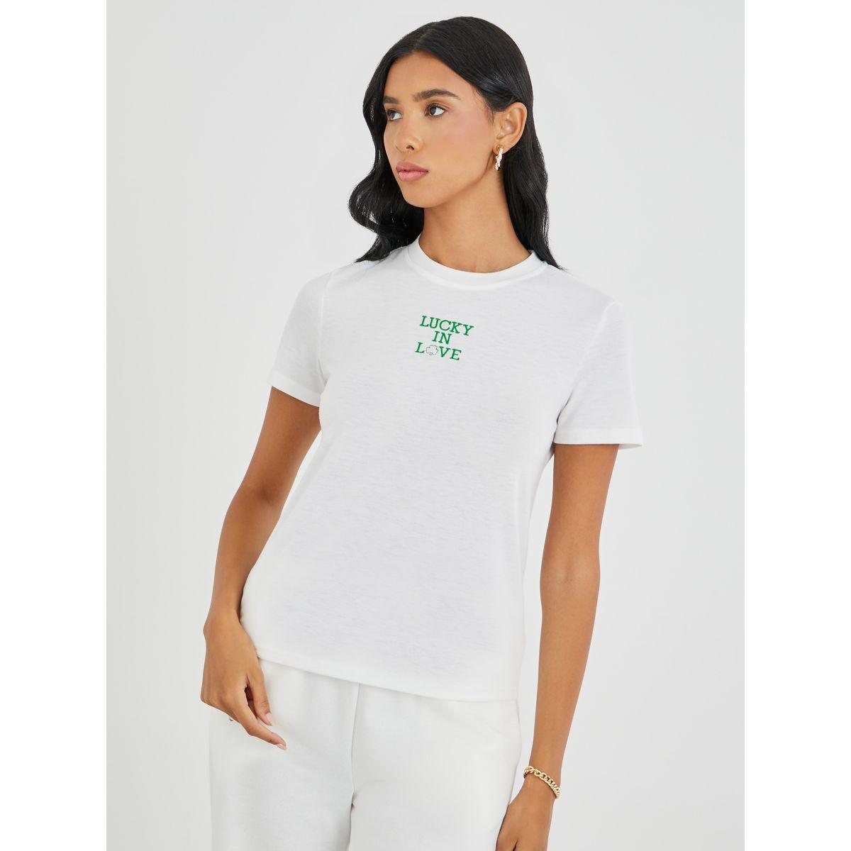 Styli Embroidered Round Neck T-Shirt-women-clothing-tshirts-image-3