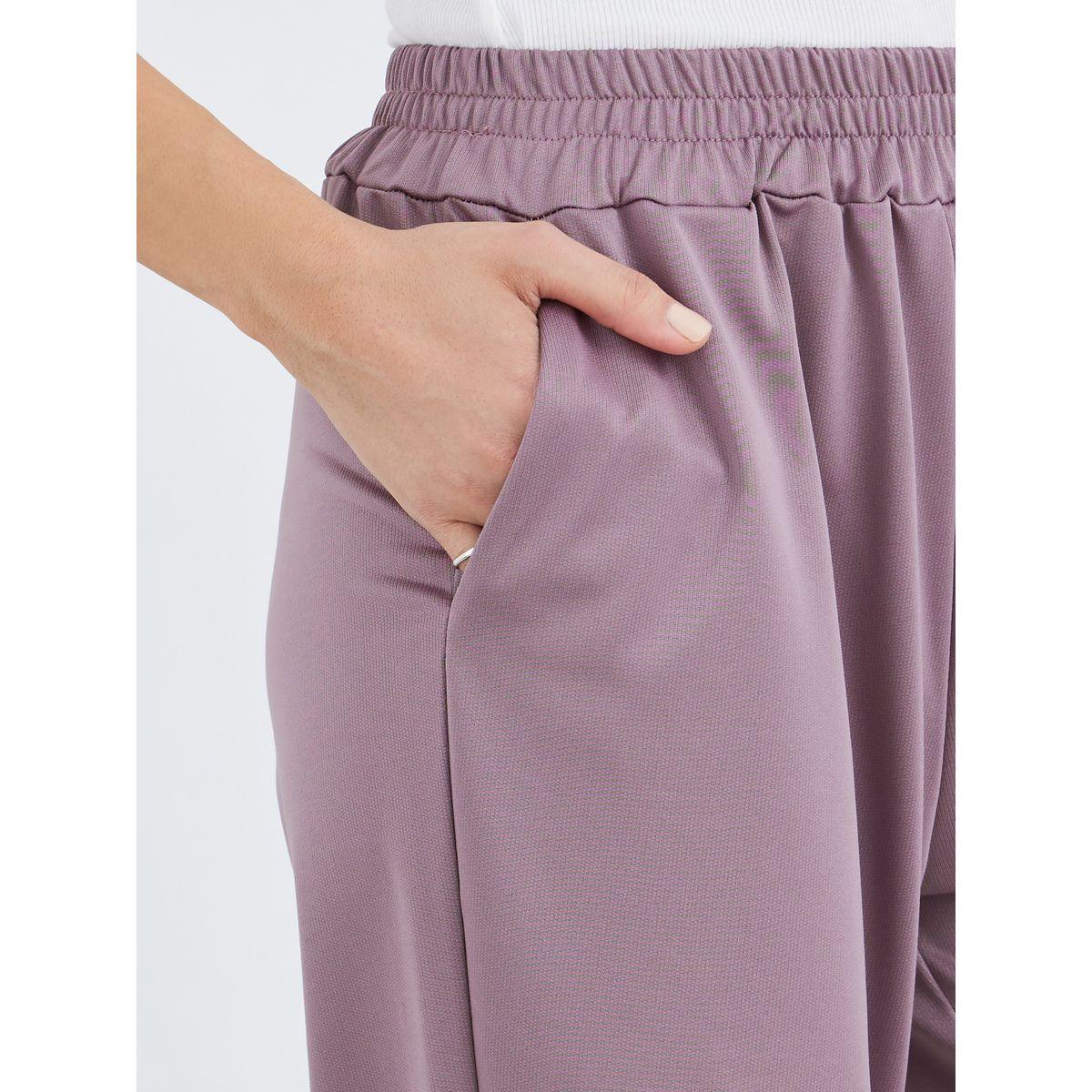 جوغر سادة بخصر مطاطي-women-clothing-bottoms-joggers-image-3