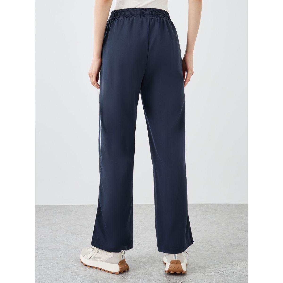بنطال بخصر مطاطي وتفاصيل أنبوب-women-clothing-bottoms-joggers-image-4