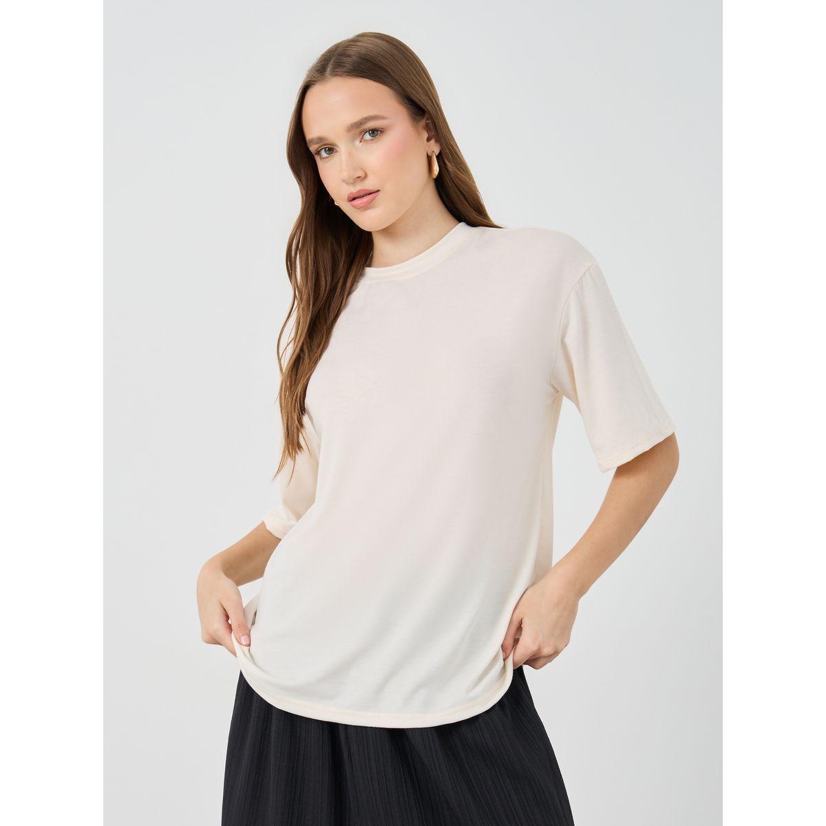 Styli Slogan Print Oversize T-Shirt-women-clothing-tshirts-image-2