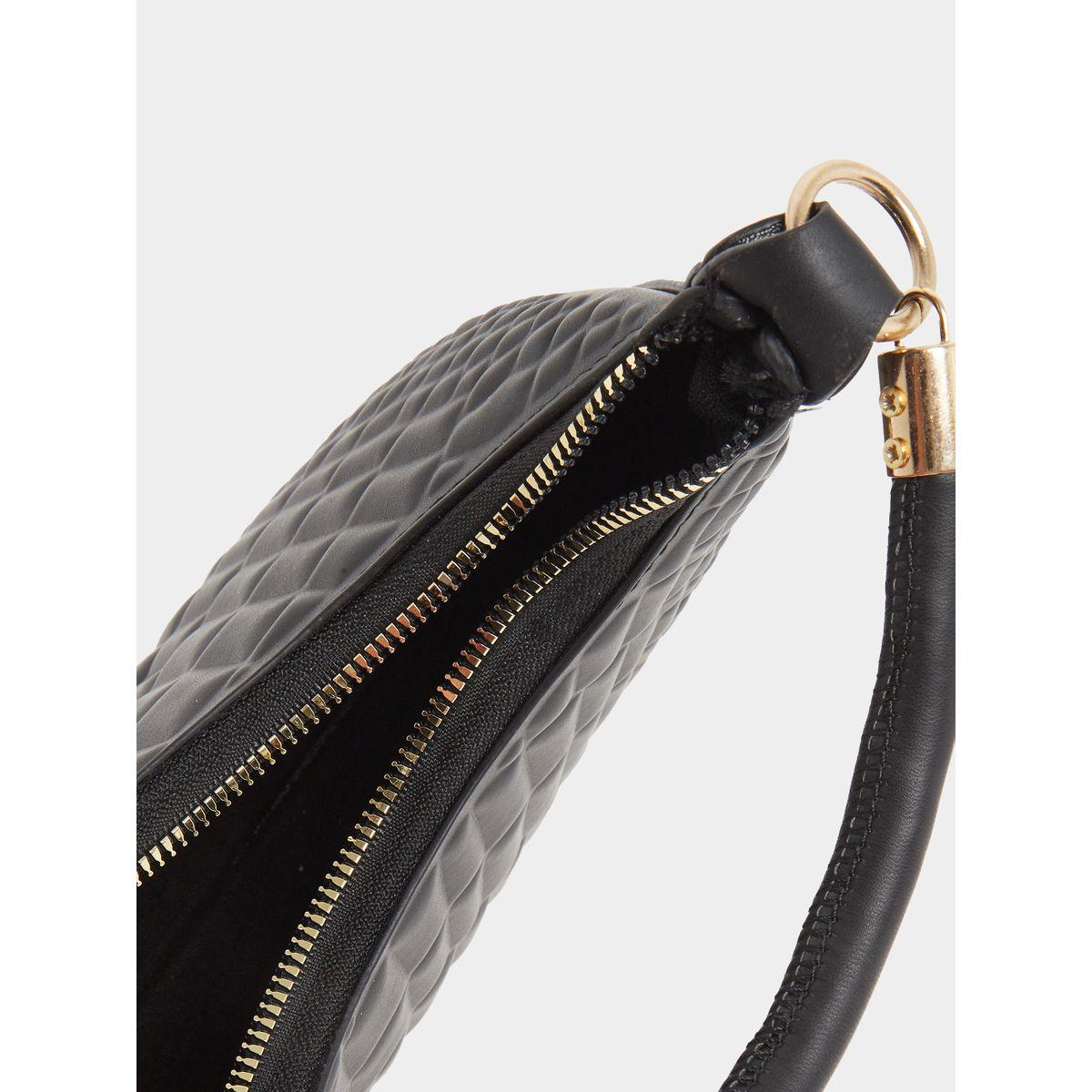 شنطة يد بتفاصيل بارزة الملمس مع سحاب للإغلاق-women-bagsandwallets-handbags-image-4