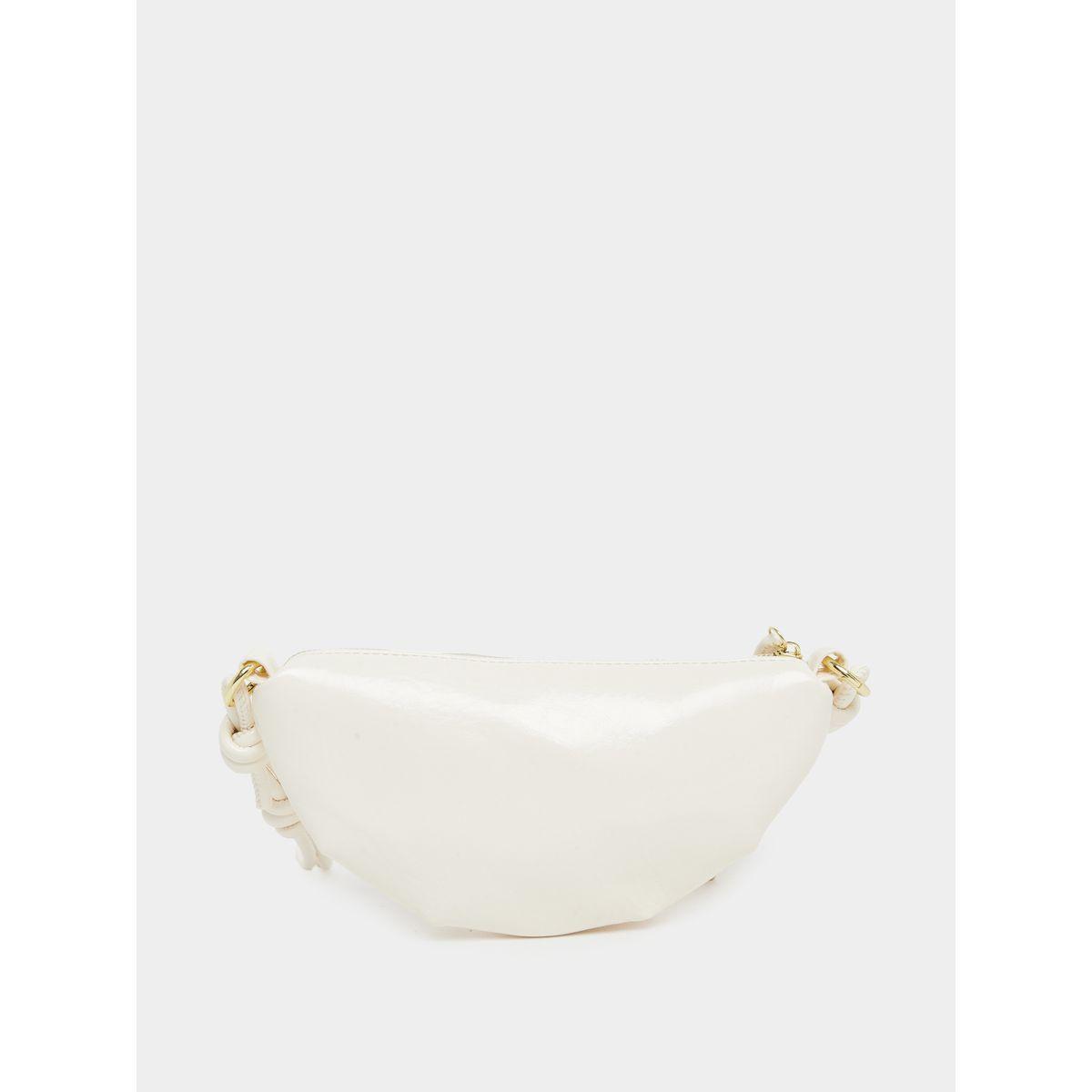 Styli Embellished Metal Shoulder Bag with Zip Closure-women-bagsandwallets-handbags-image-2