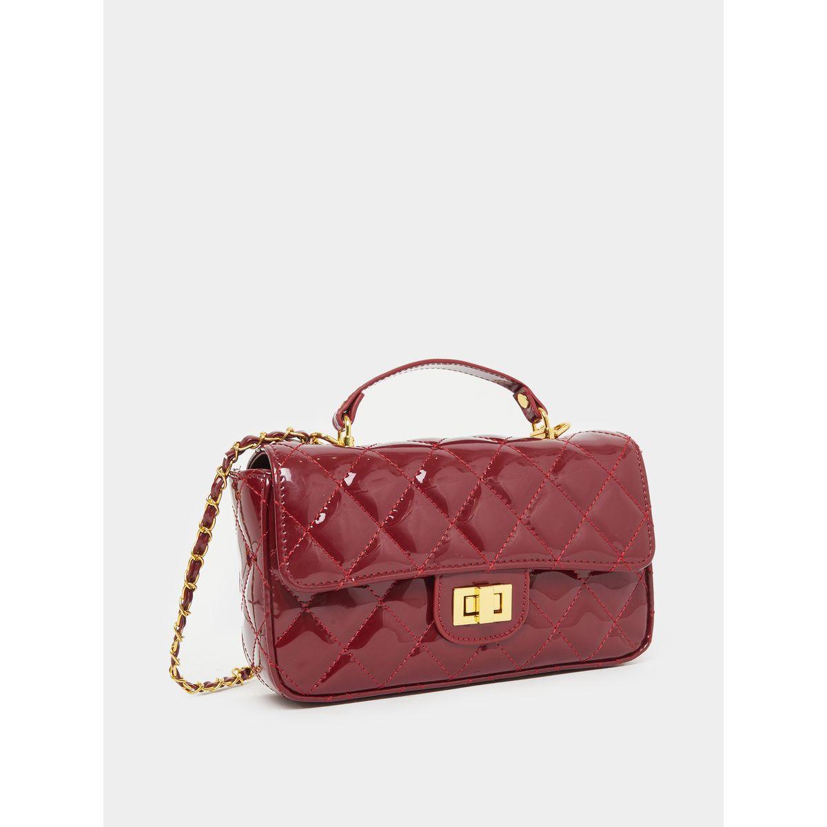 شنطة يد بتفاصيل حمالة سلسلة-women-bagsandwallets-handbags-image-1