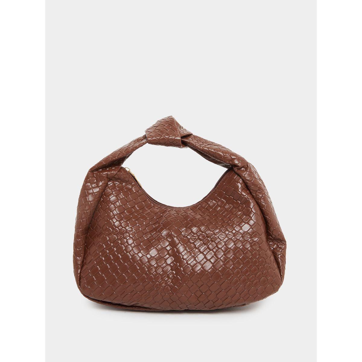 Styli Knot Textured Handbag-women-bagsandwallets-handbags-image-2