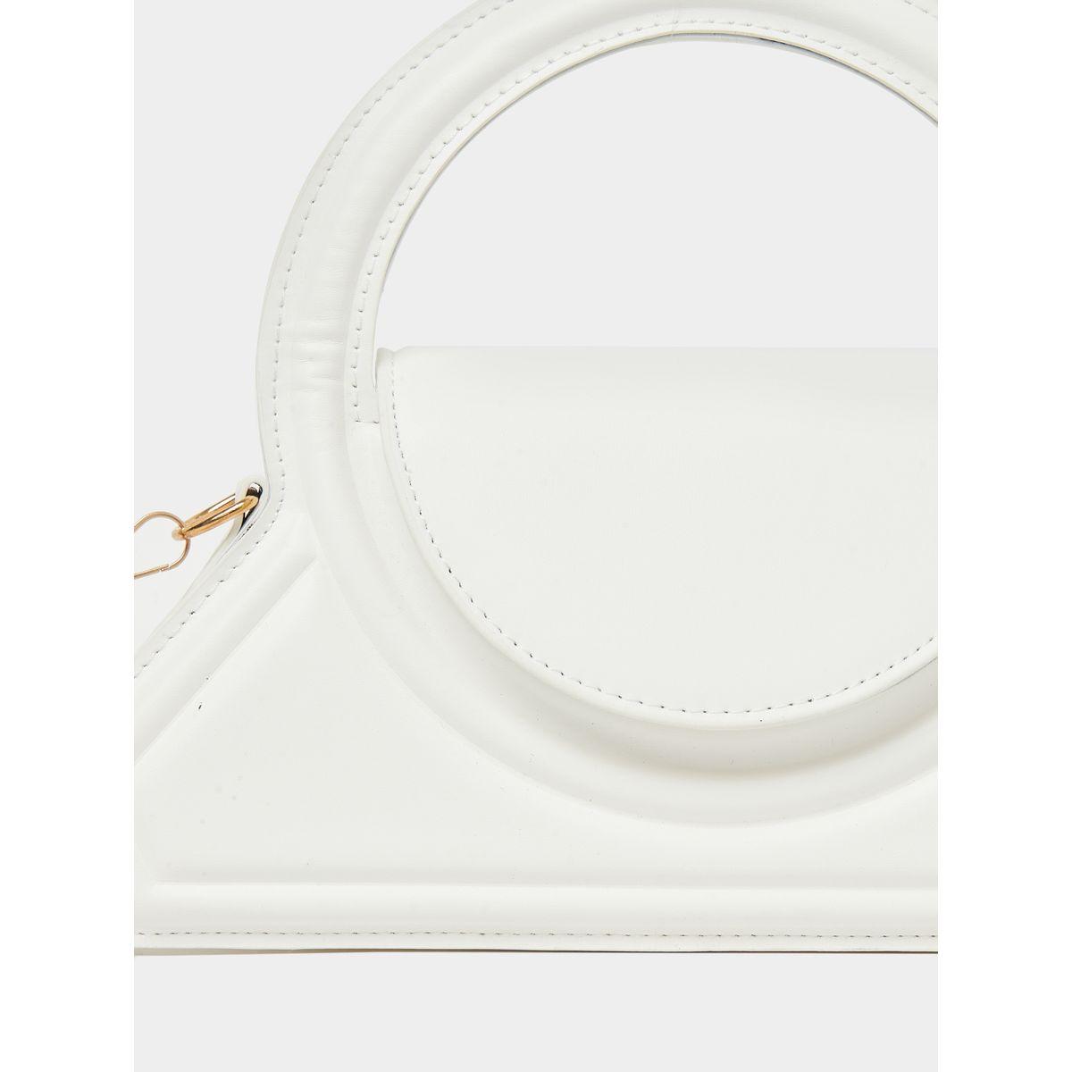 Styli Asymmetric Handbag with Detachable Strap-women-bagsandwallets-handbags-image-3