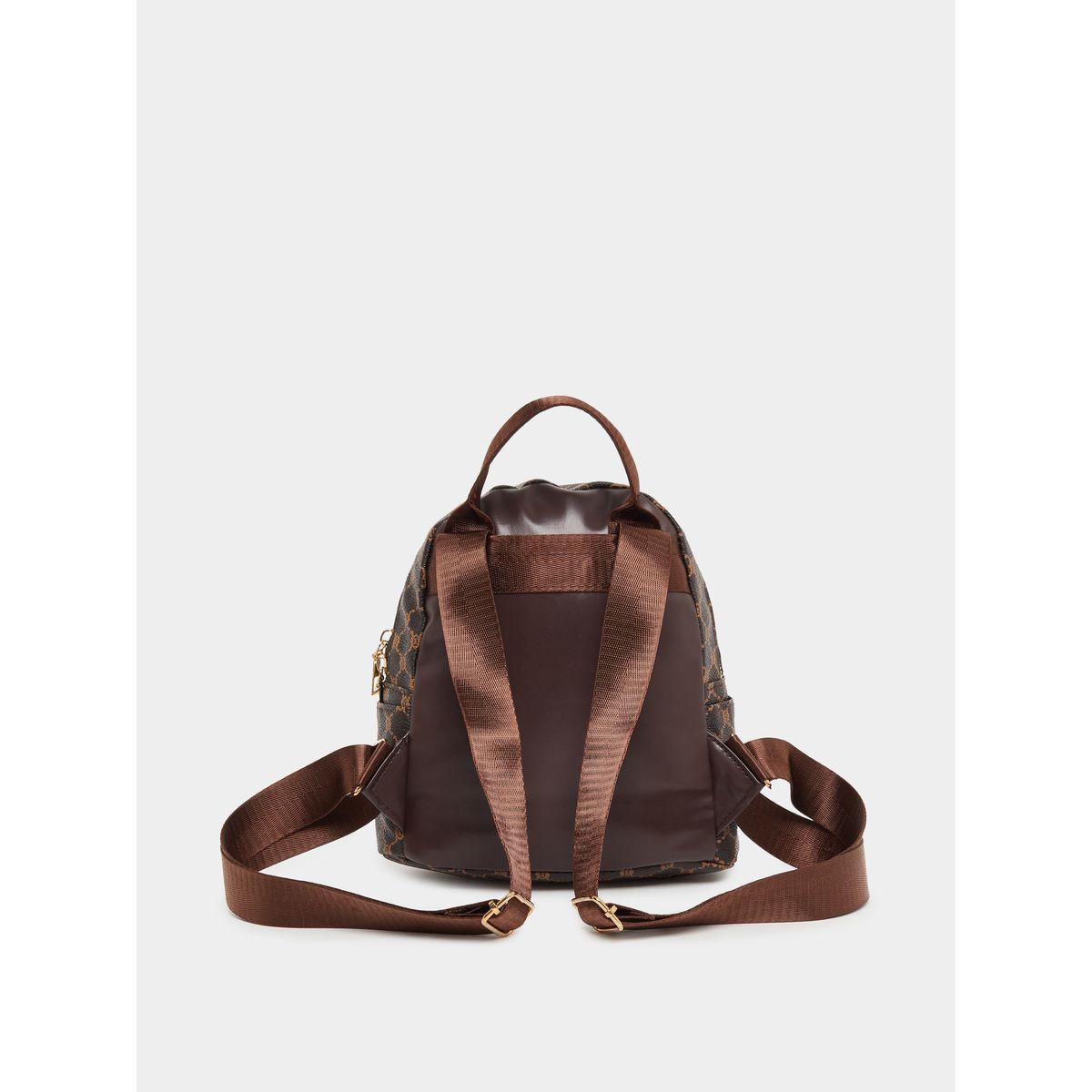 Styli Metal Ribbon Detail Printed Backpack-women-bagsandwallets-backpacks-image-2