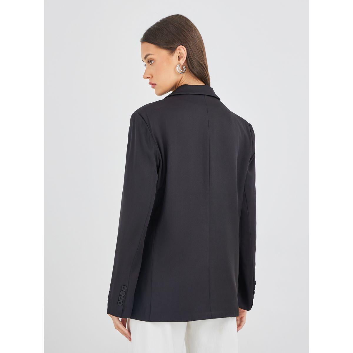 بليزر بقصة عادية مع تفاصيل شارة-women-clothing-coatsandjackets-blazers-image-6