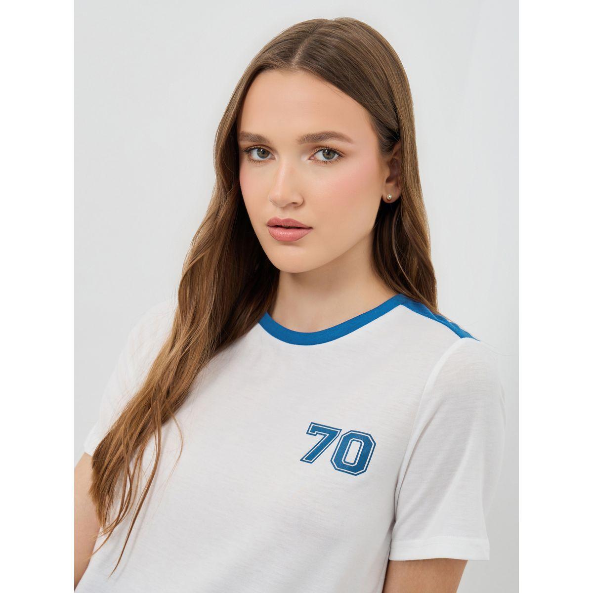 Styli Slogan Print Round Neck T-Shirt-women-clothing-tshirts-image-2